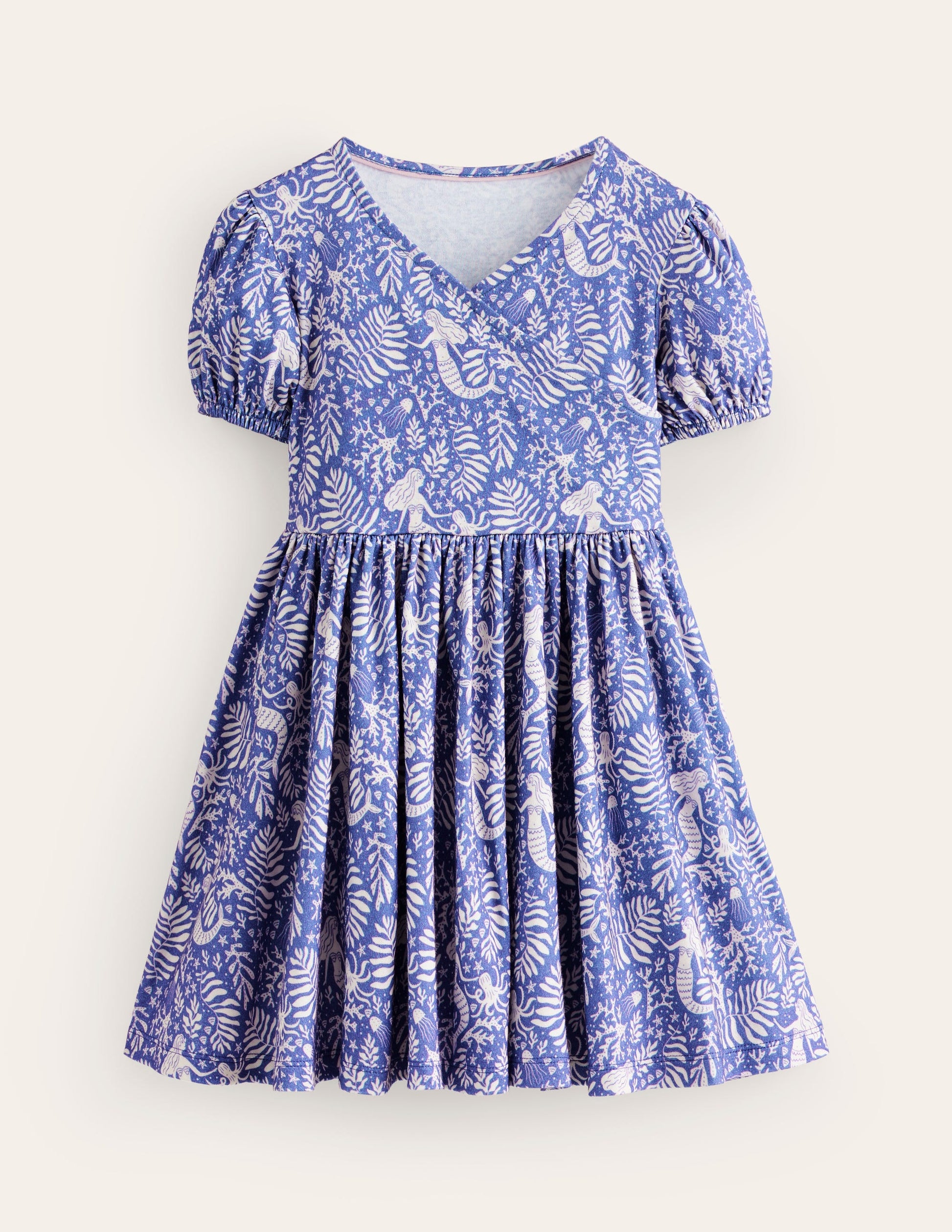 Twirly Ballerina Dress-Surf Blue Mermaids-1