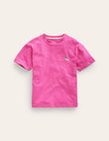 Embroidered Logo T-Shirt-Strawberry Ice Dog