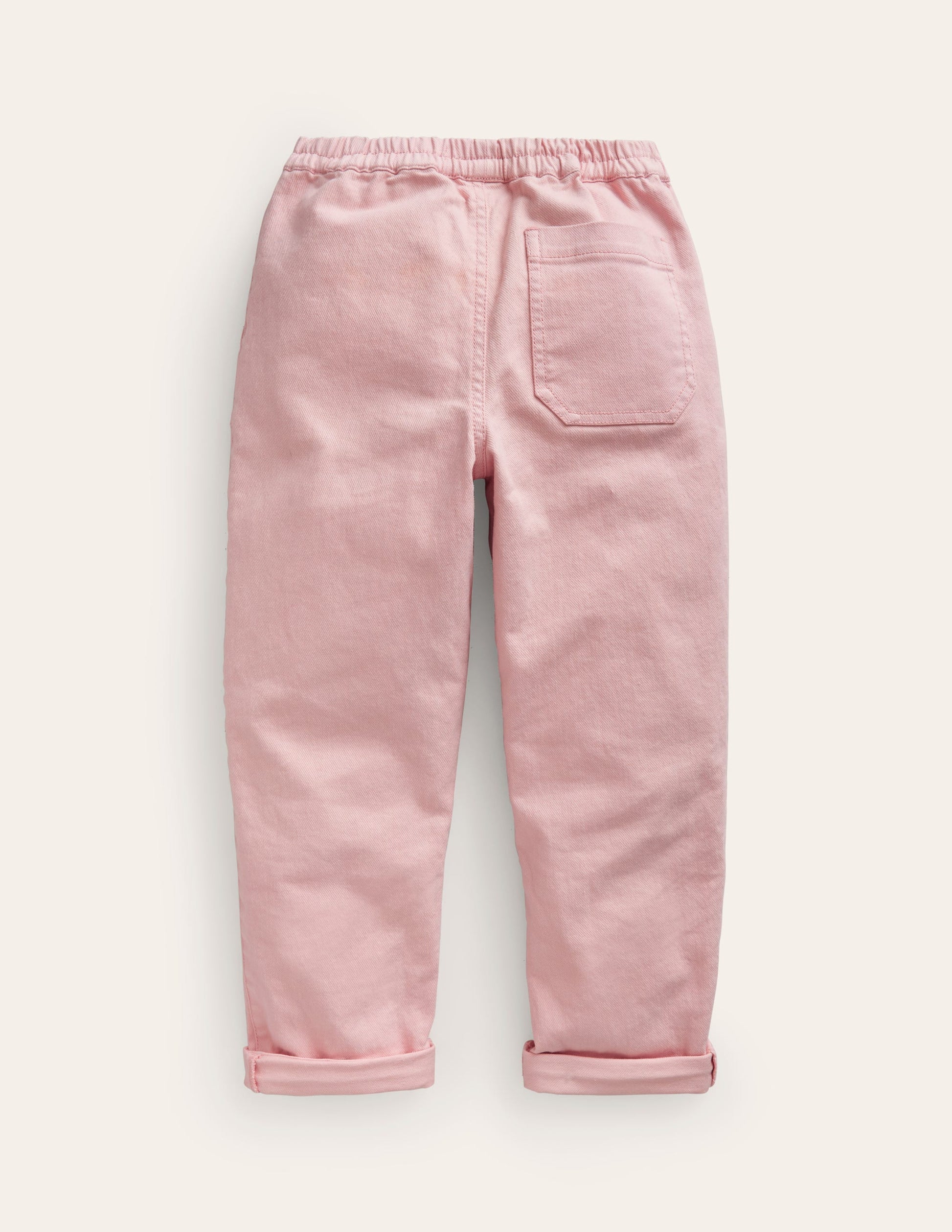 Pull-on Trouser-Provence Dusty Pink Embroidery-2