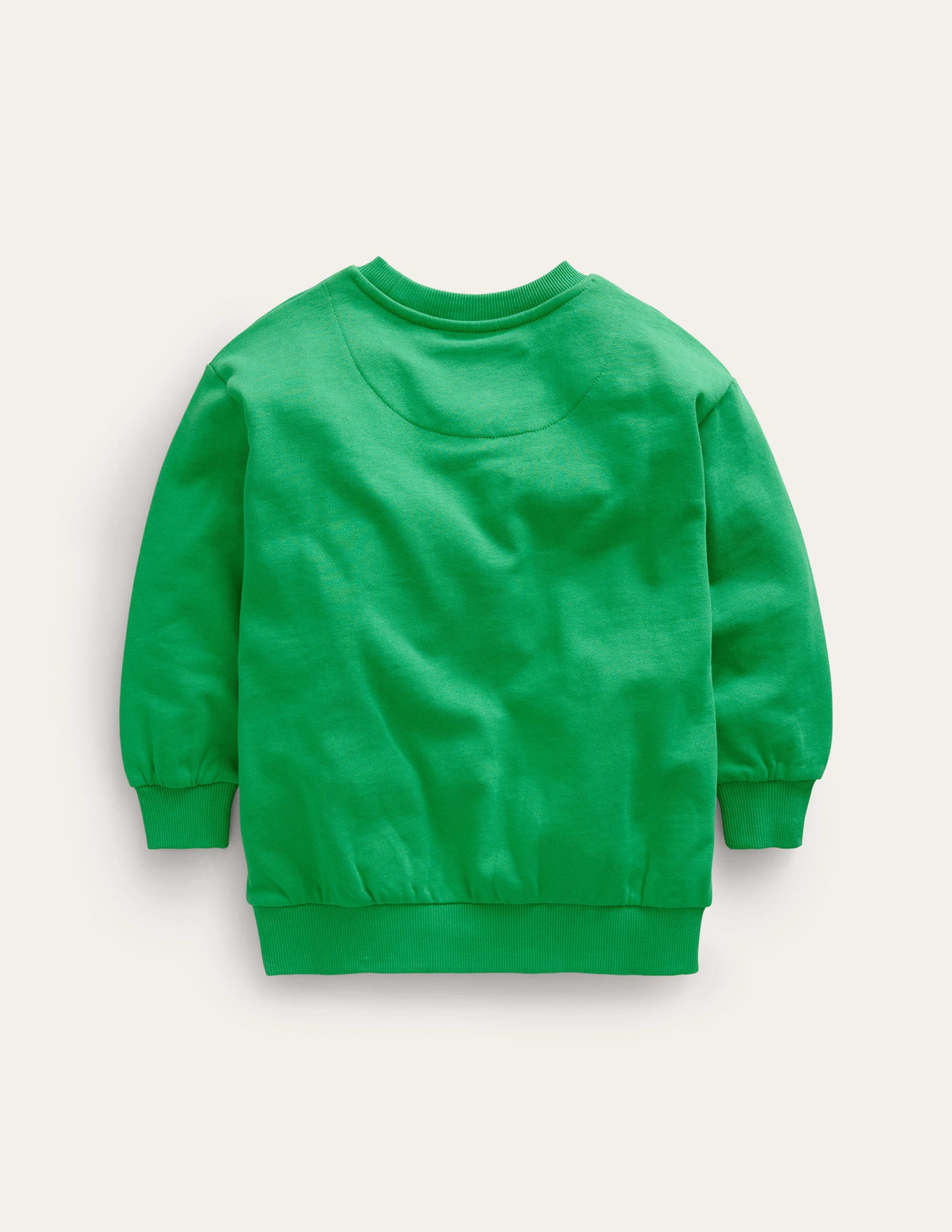 Relaxed Longline Sweatshirt-Green Unicorn - Image 2