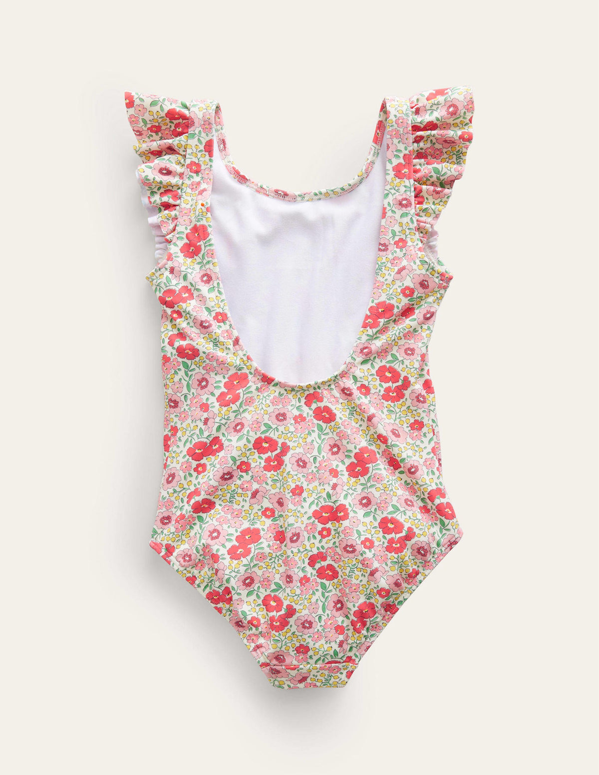 Logo Flutter Sleeve Swimsuit-Flowerbed Hearts - Image 2