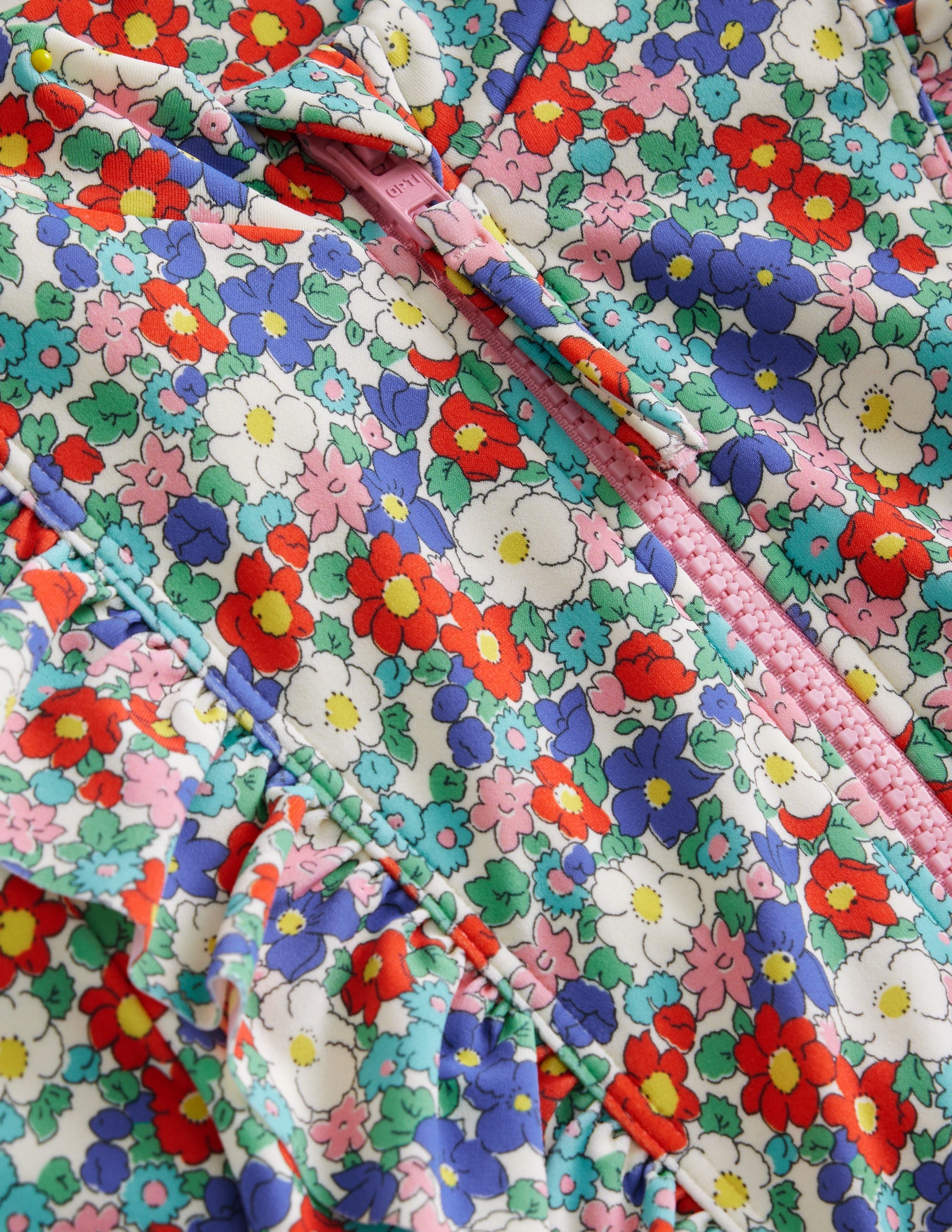 Sun Safe Surf Suit-Multi & Nautical Floral-3