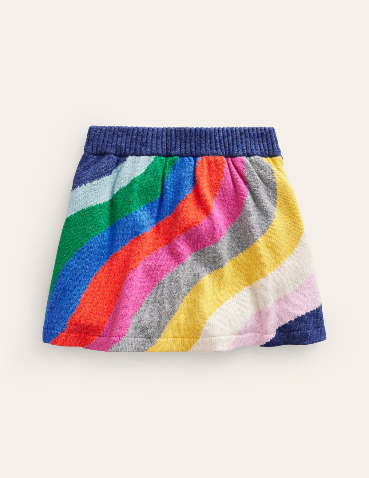 Knitted Skirt-Multi Wave-2