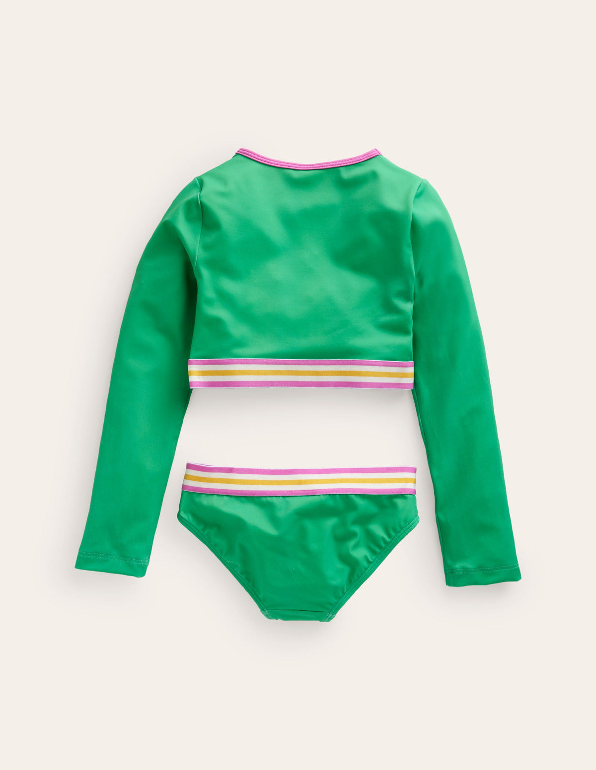 Long Sleeve Flower Set-Green Flowers - Image 2