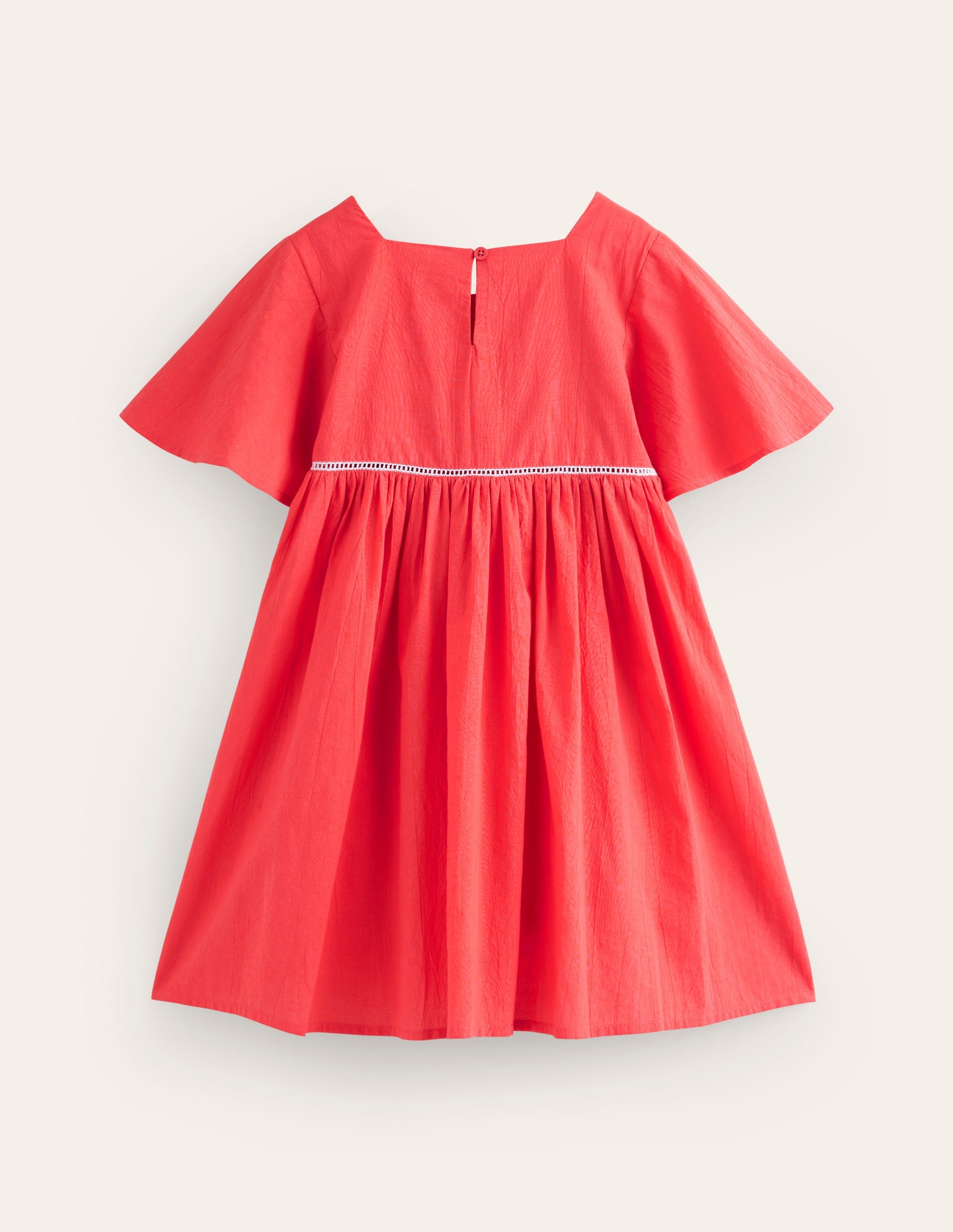 Lightweight Holiday Dress-Jam Red-2