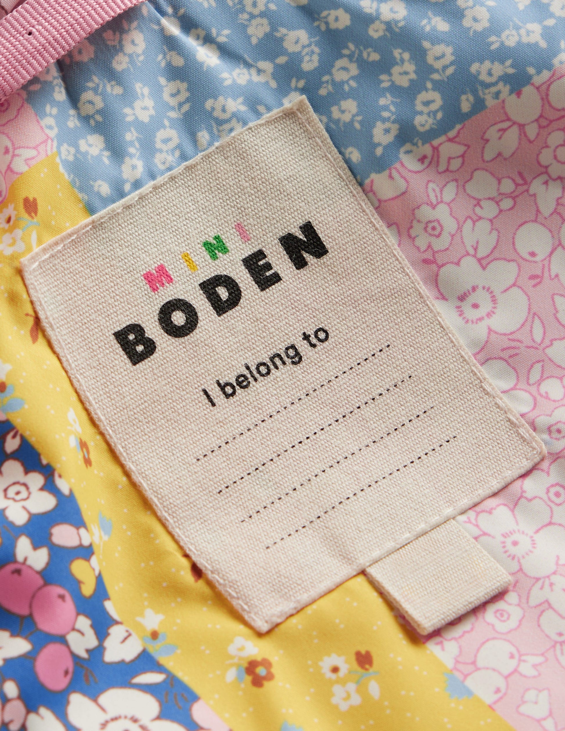 Quilted Collared Jacket-Patchwork Floral-4