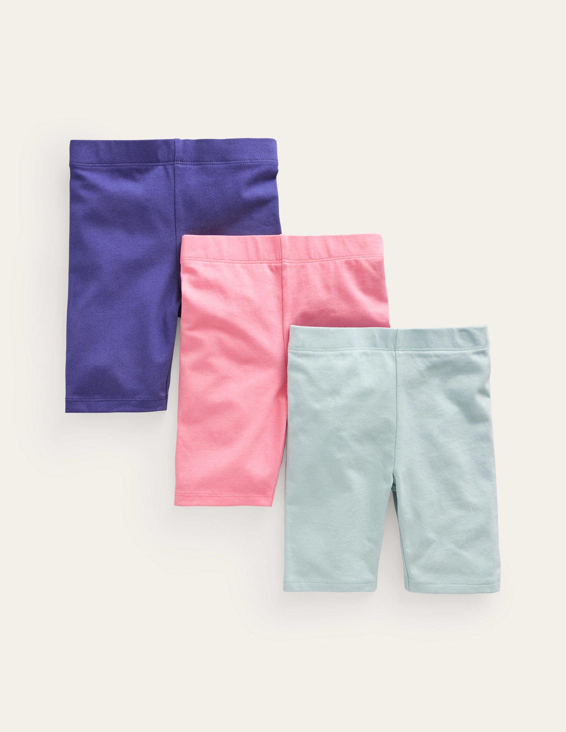 3-Pack Cycling Shorts-Multi Solid-1