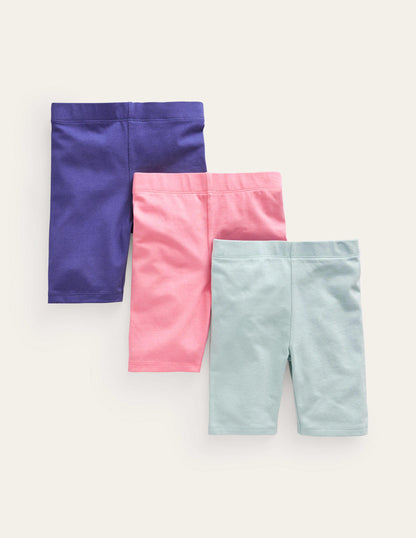 3-Pack Cycling Shorts-Multi Solid-1