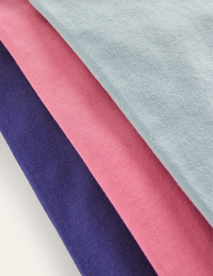 3-Pack Cycling Shorts-Multi Solid-2