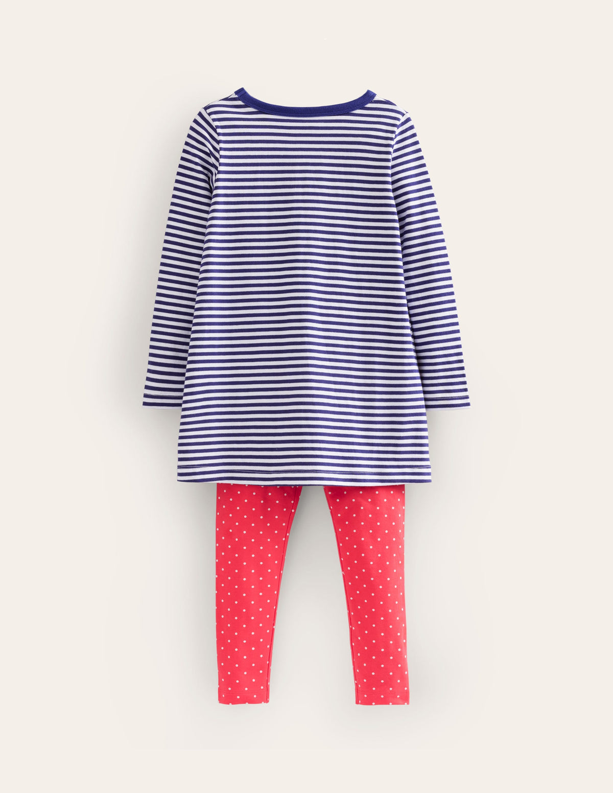 Fun Tunic and Legging set-Starboard/Ivory Stripe-2