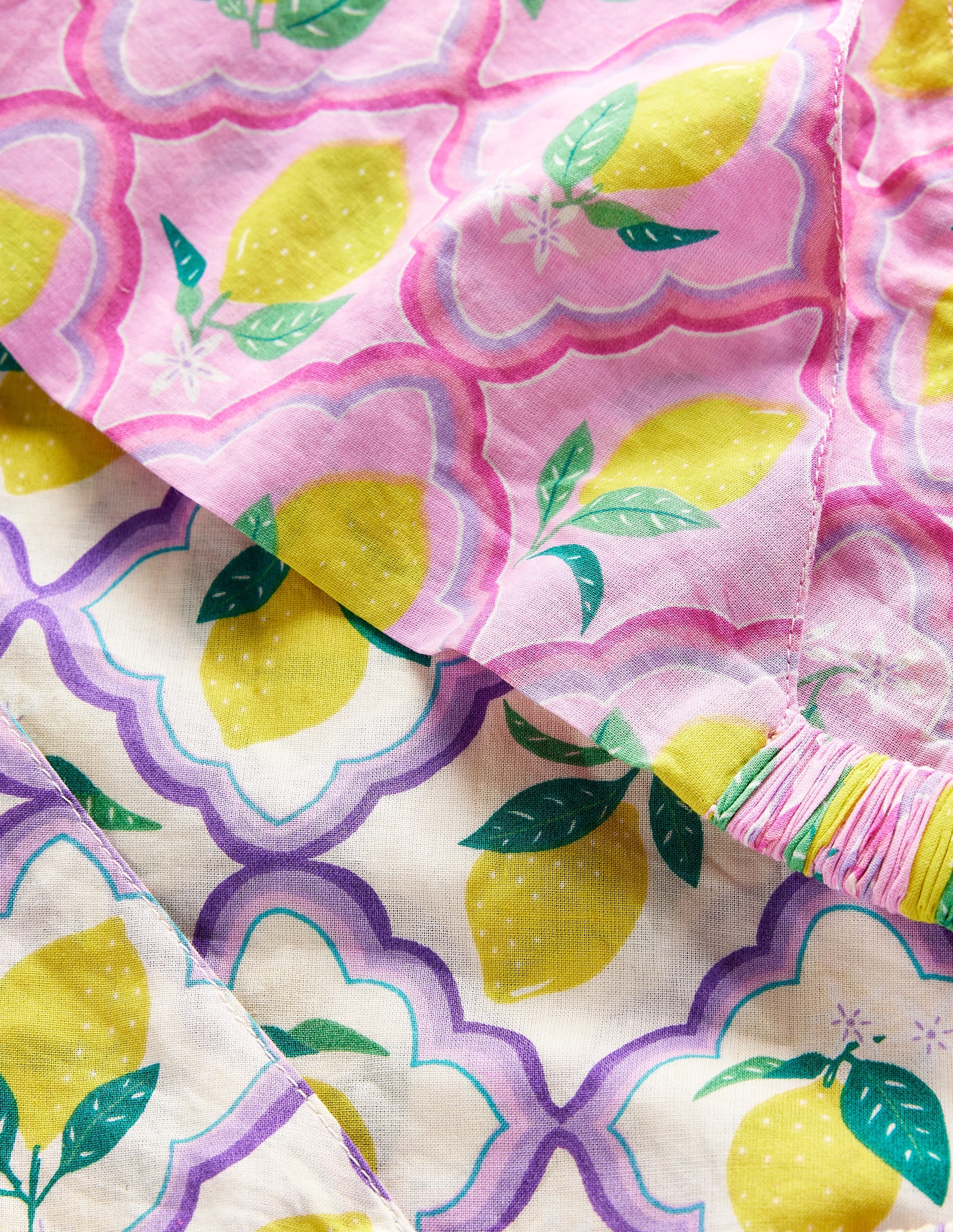 2 Pack Headscarves-Pink Lemon Grove - Image 3
