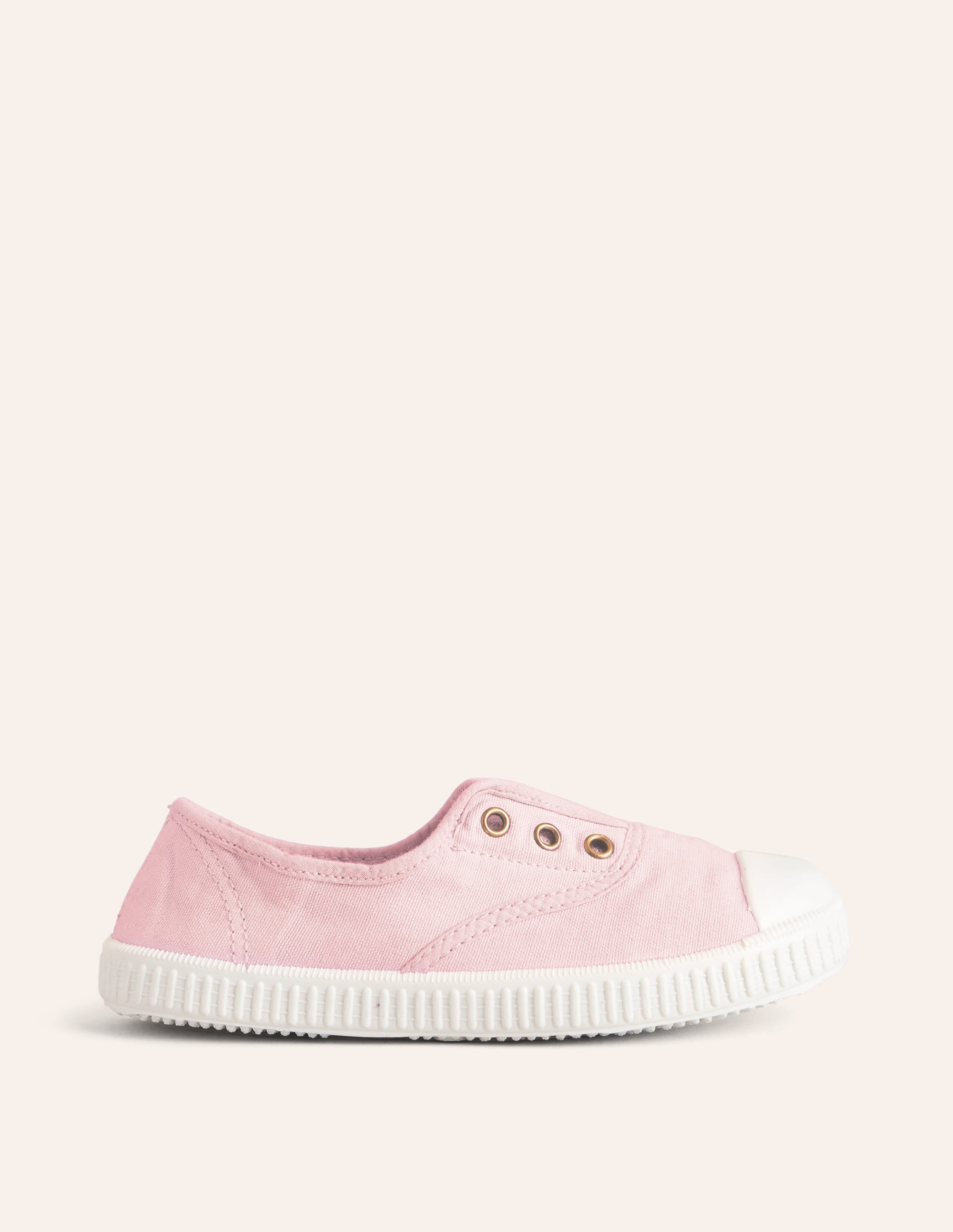 Laceless Canvas Pull-ons-Cameo Pink - Image 1