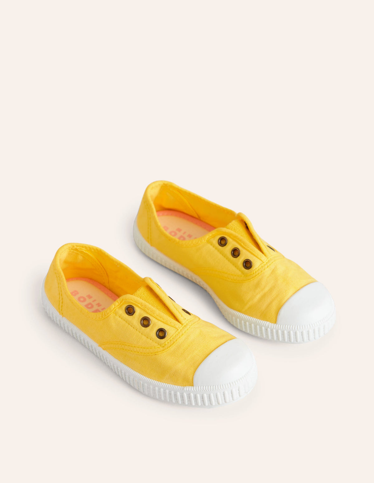 Laceless Canvas Pull-ons-Soft Lemon-2
