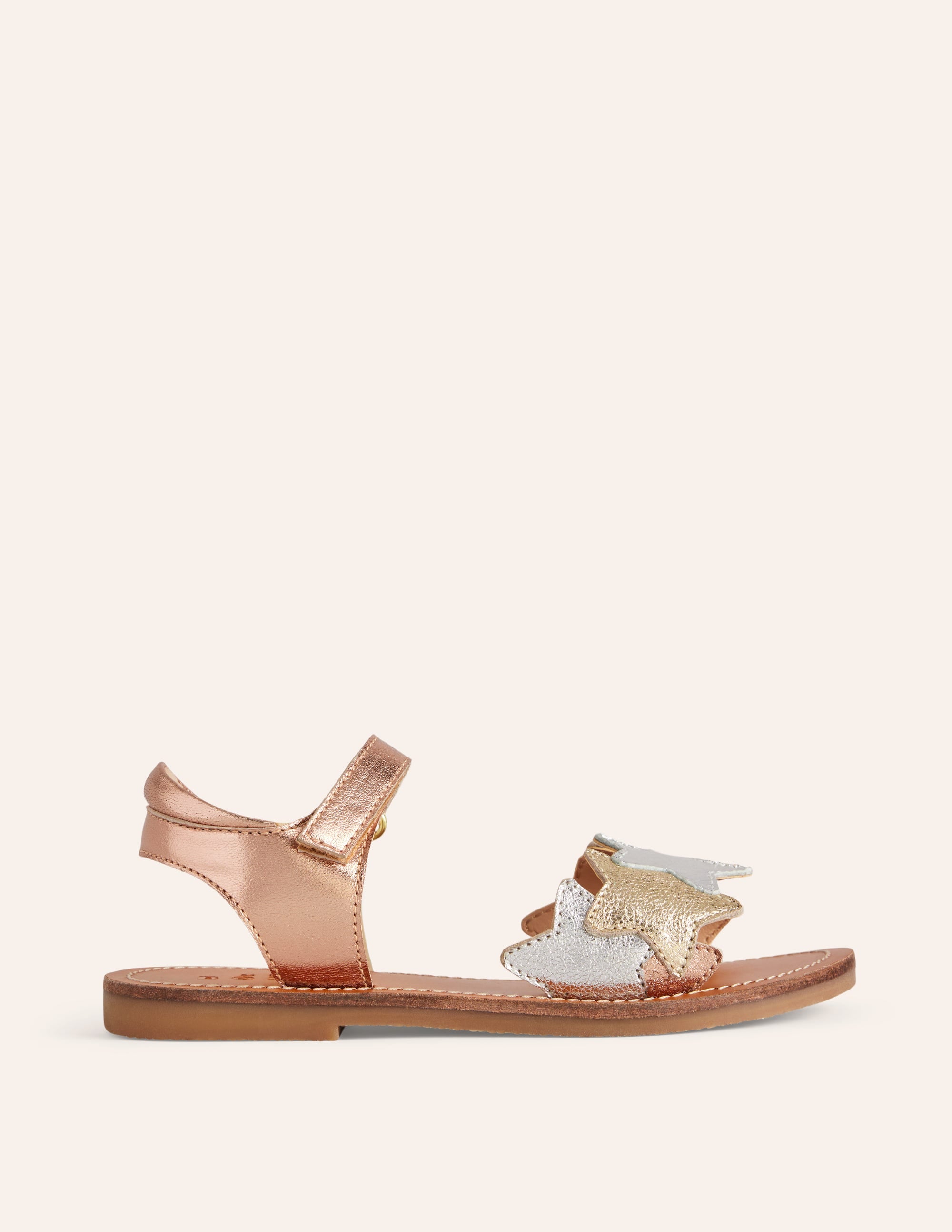 Metallic Star Sandals-Multi Metallic - Image 1