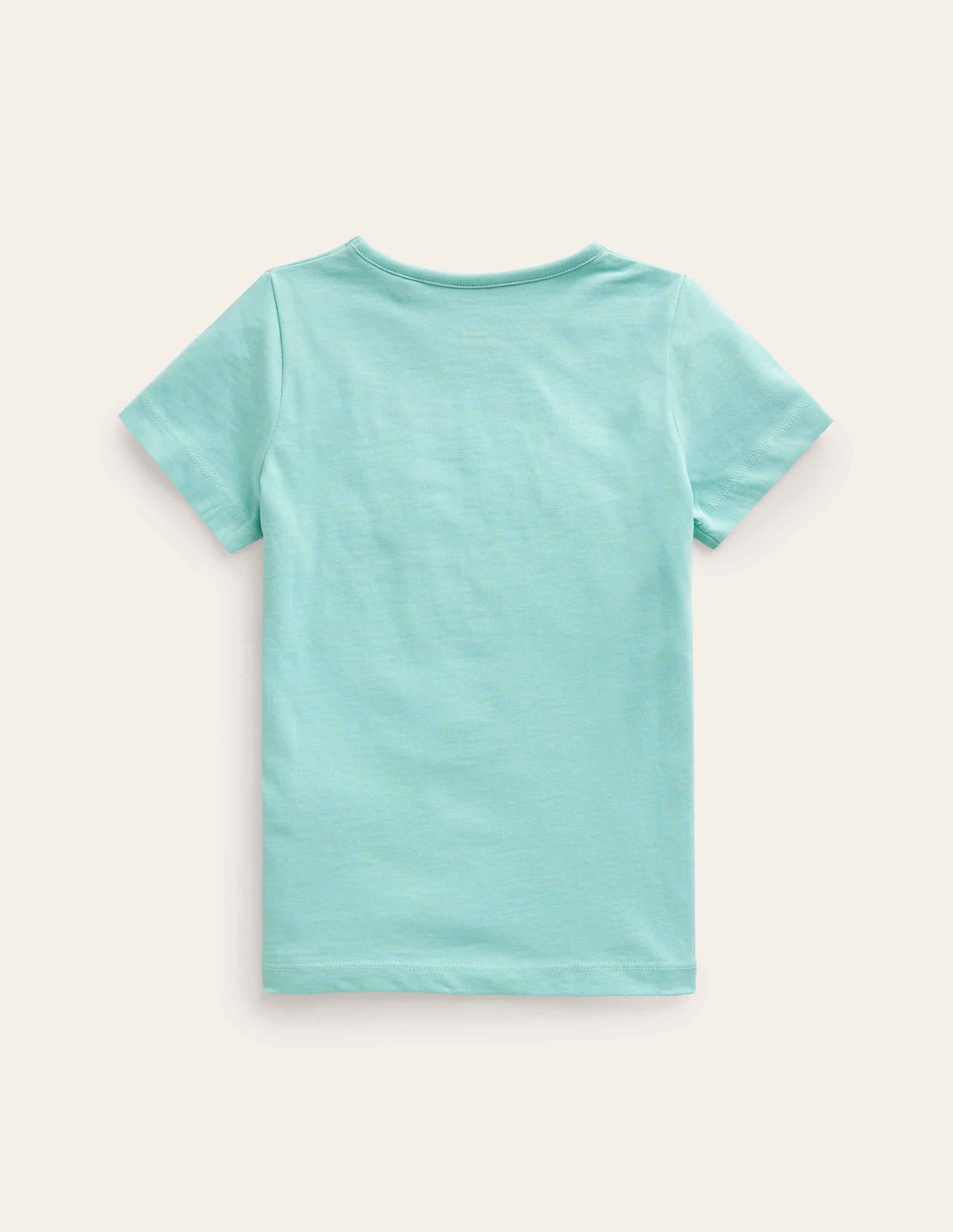 Printed Graphic T-Shirt-Fountain Green Ice Cream - Image 2