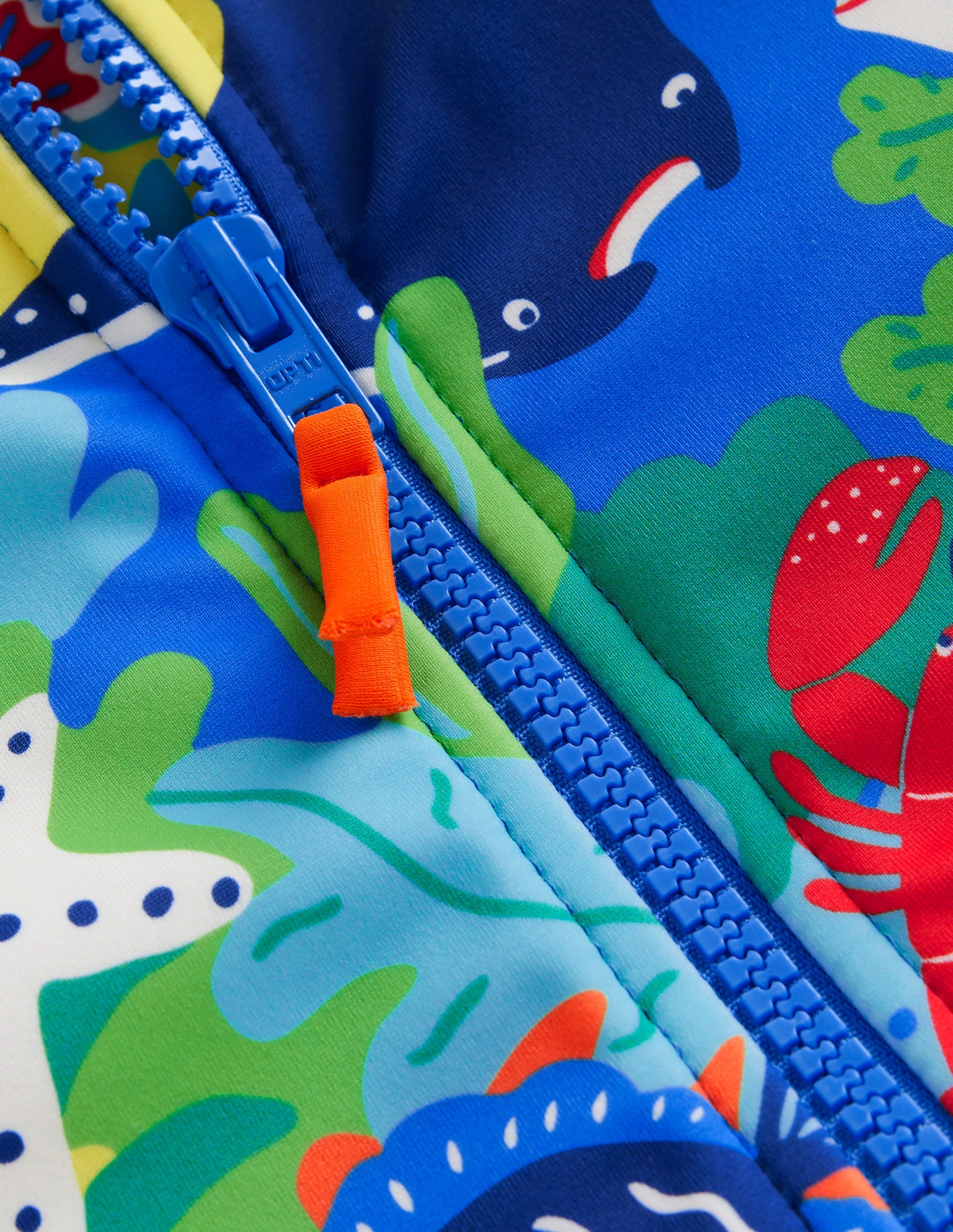 Short-sleeved Swimsuit-Multi Rainbow Reef - Image 3
