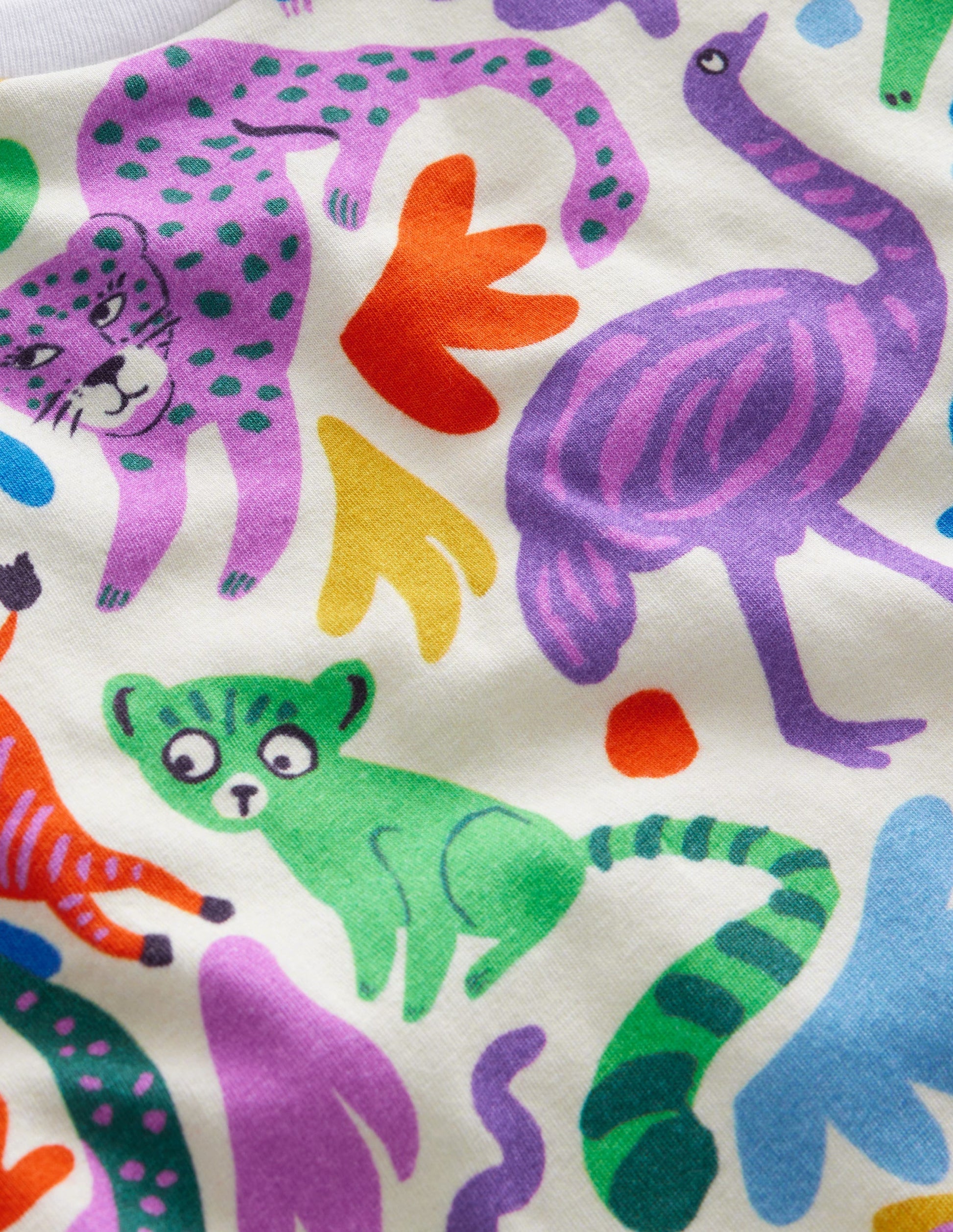 Relaxed T-shirt-Multi Safari Friends-3