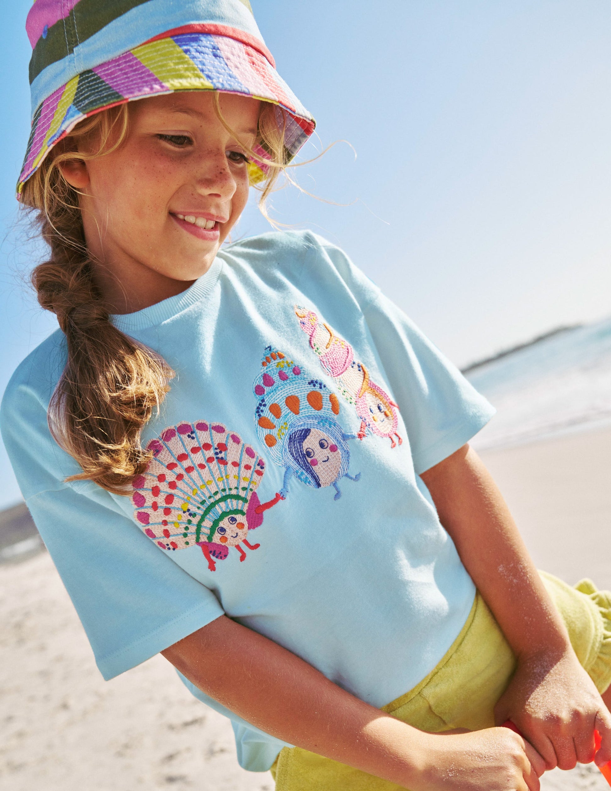 Superstitch Logo T-Shirt-Vintage Blue-4