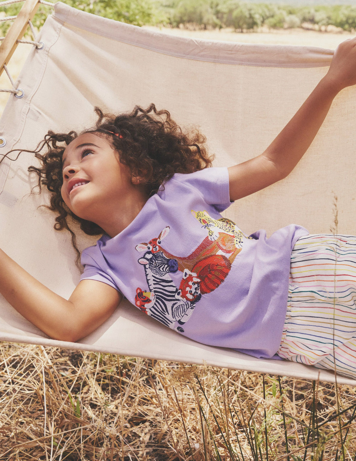 Superstitch Logo T-Shirt-Parma Violet Safari Animals-4