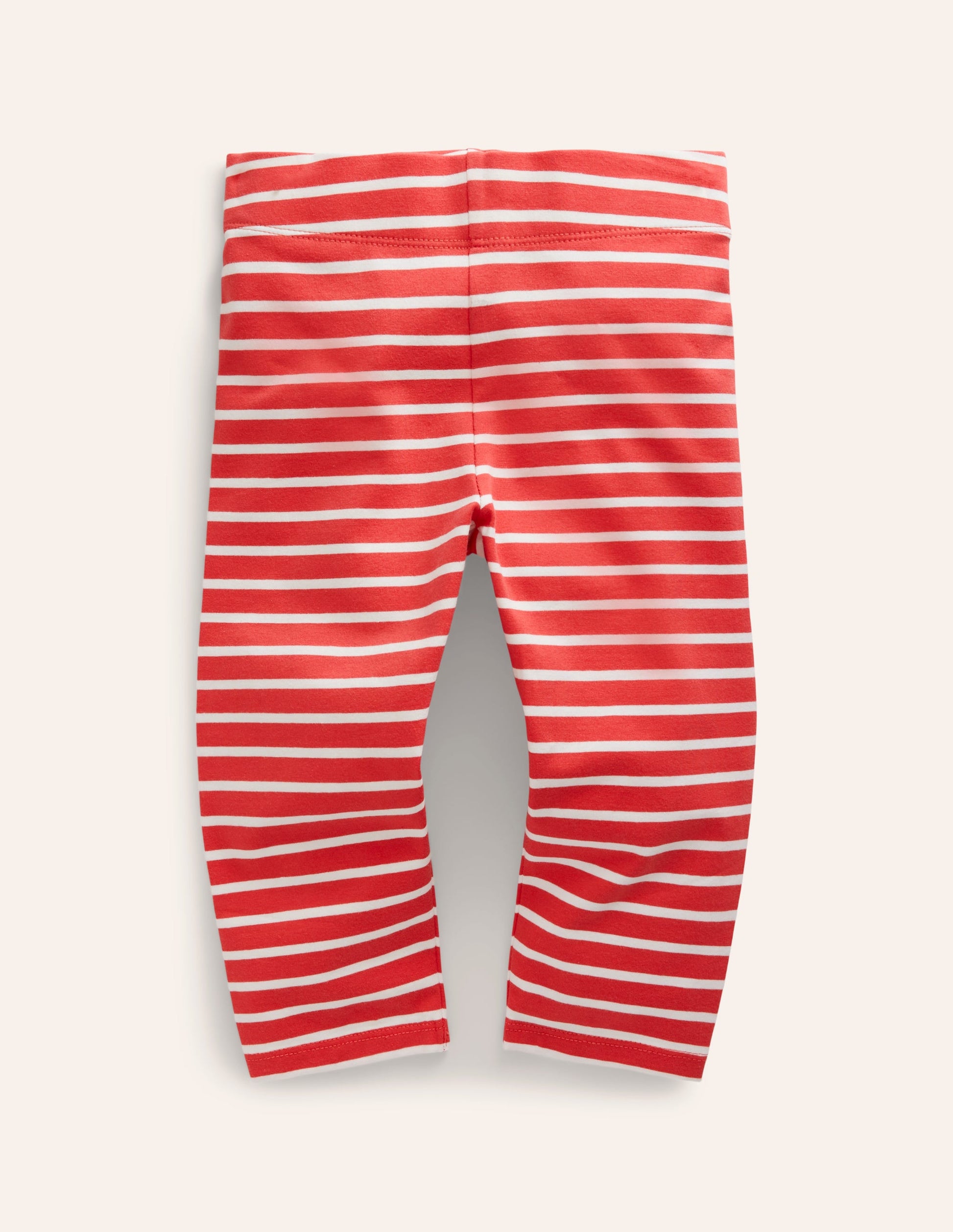 Fun Cropped Leggings-Jam Red/Ivory-1