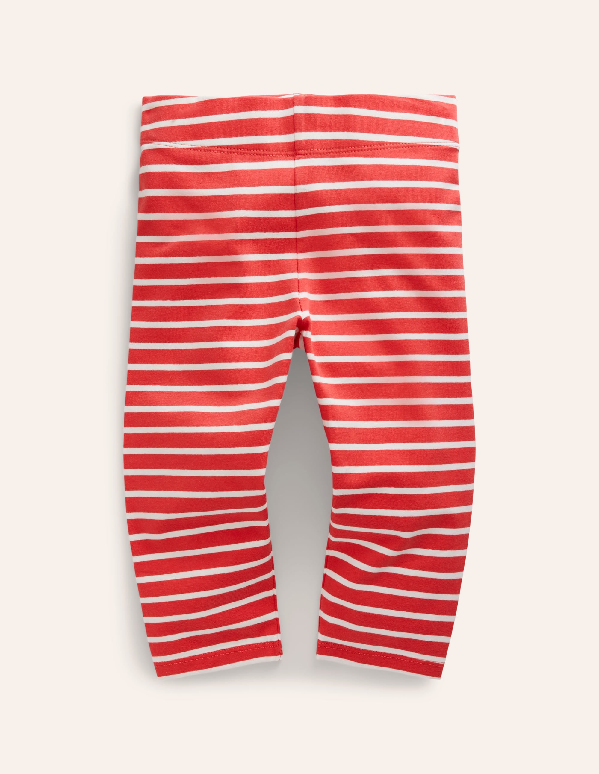 Fun Cropped Leggings-Jam Red/Ivory - Image 1