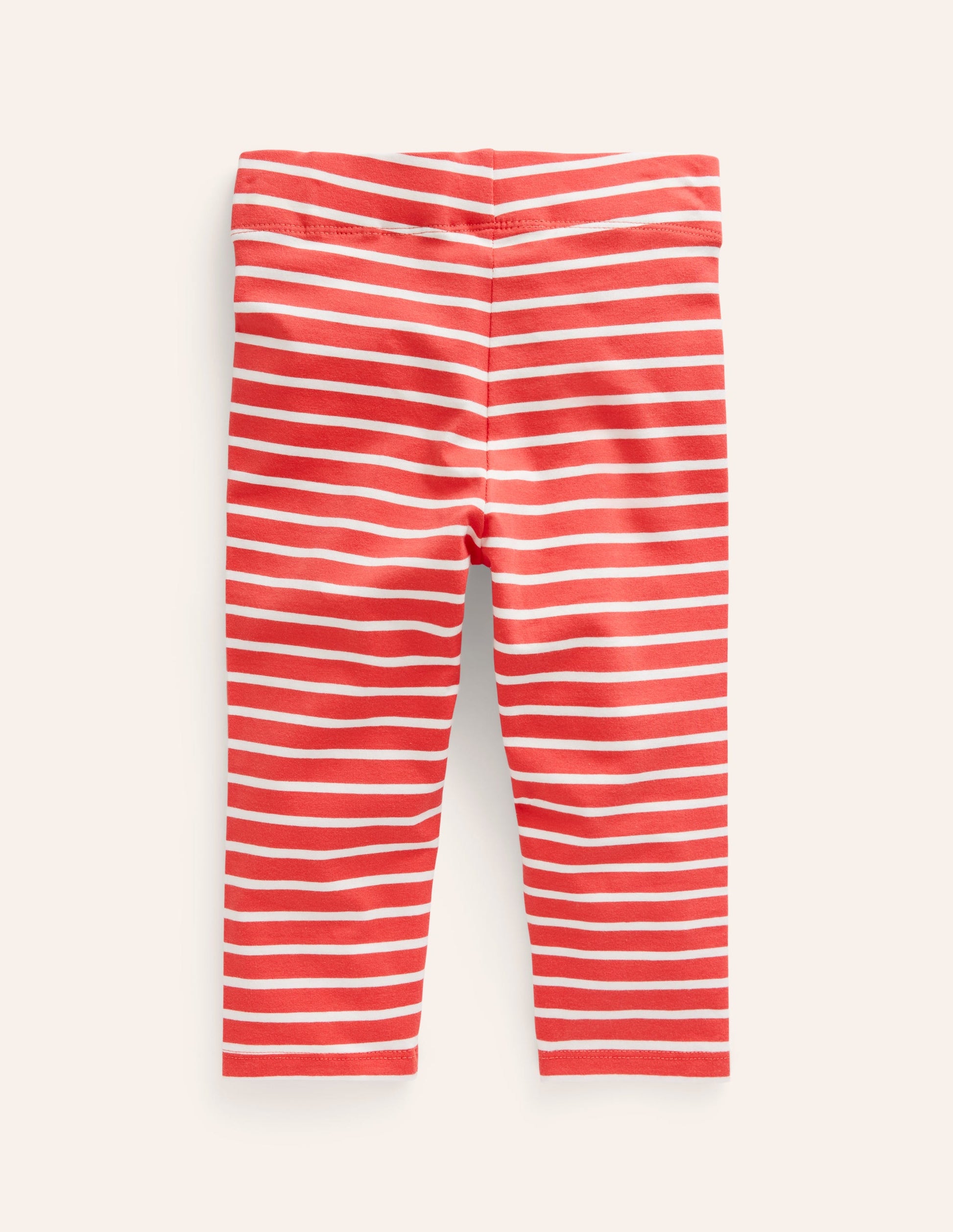 Fun Cropped Leggings-Jam Red/Ivory-2