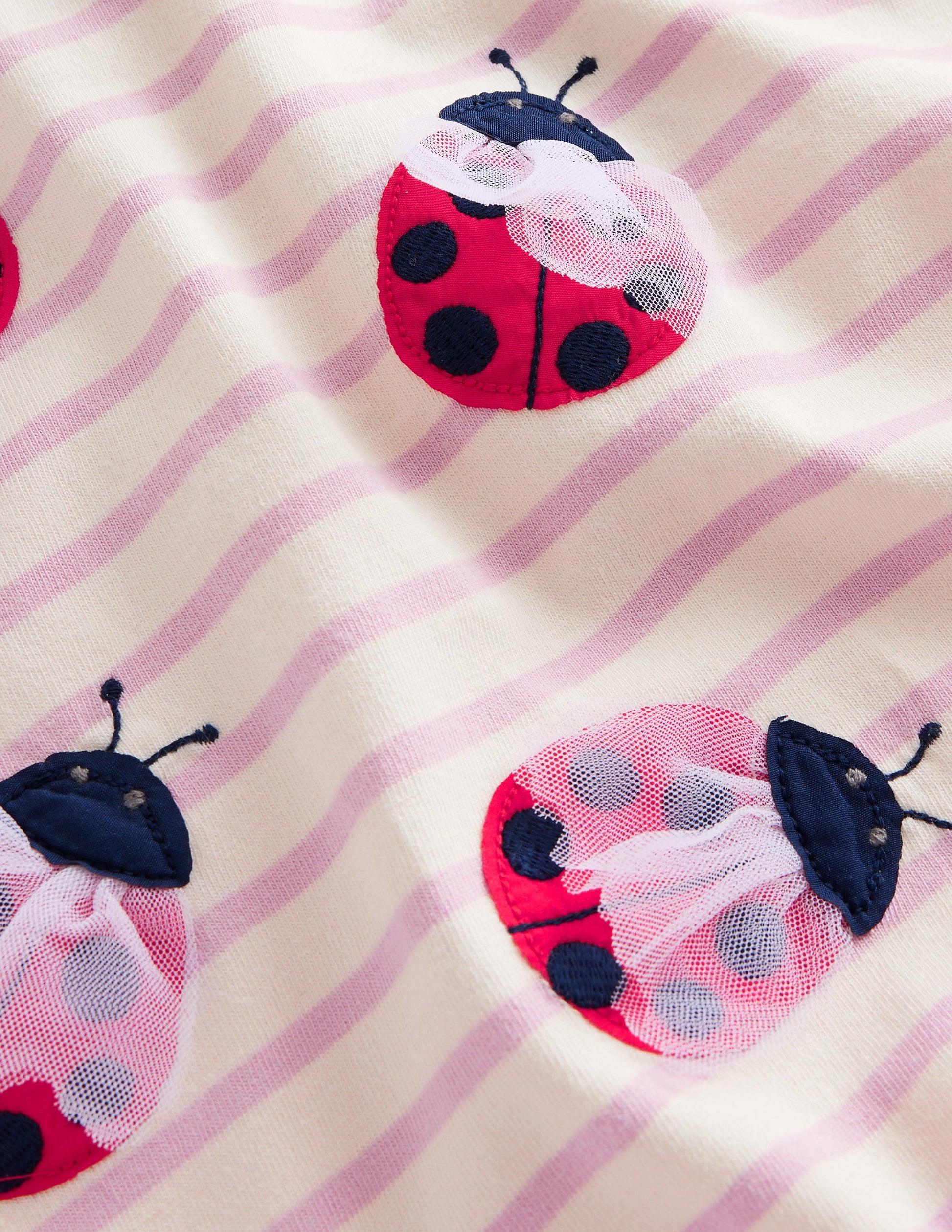 Flutter Short Sleeve T-Shirt-Sugared Almond/Vanilla Pod-3
