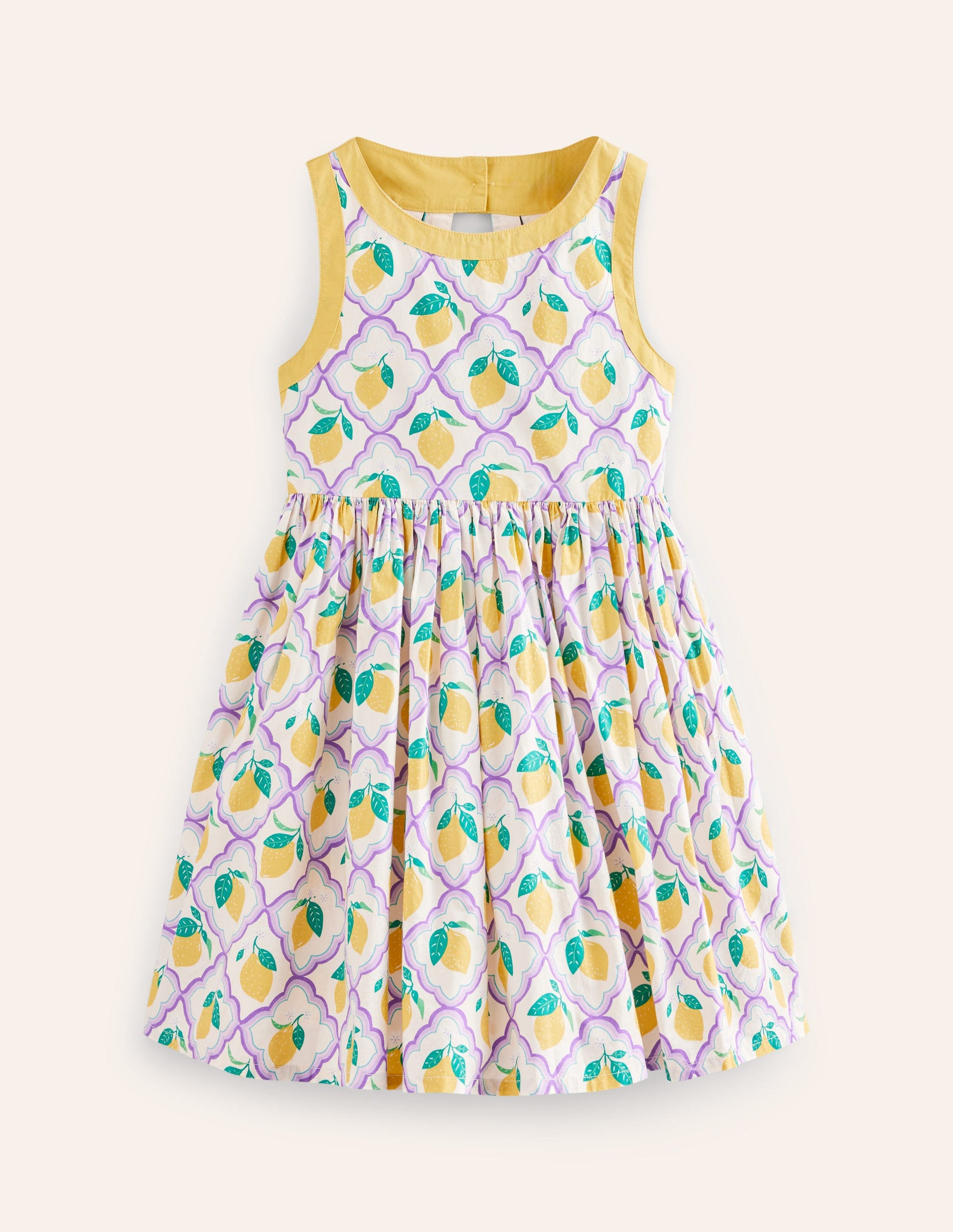 Back Detail Dress-Lavender Lemon Grove-4