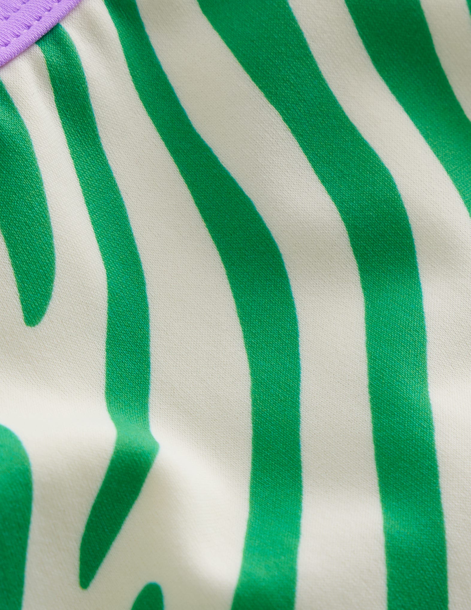 Racerback Bikini Set-Pea Green Zebra - Image 3