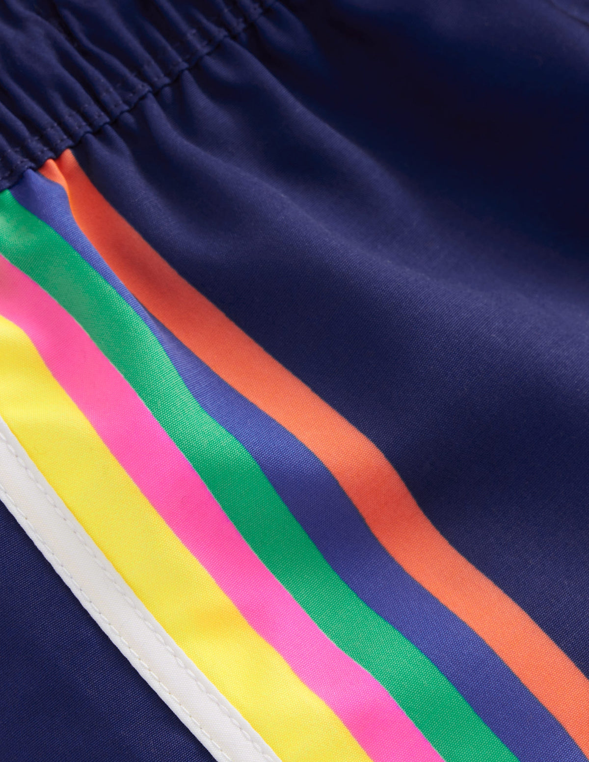 Surf Shorts-Navy Multi Stripe-3