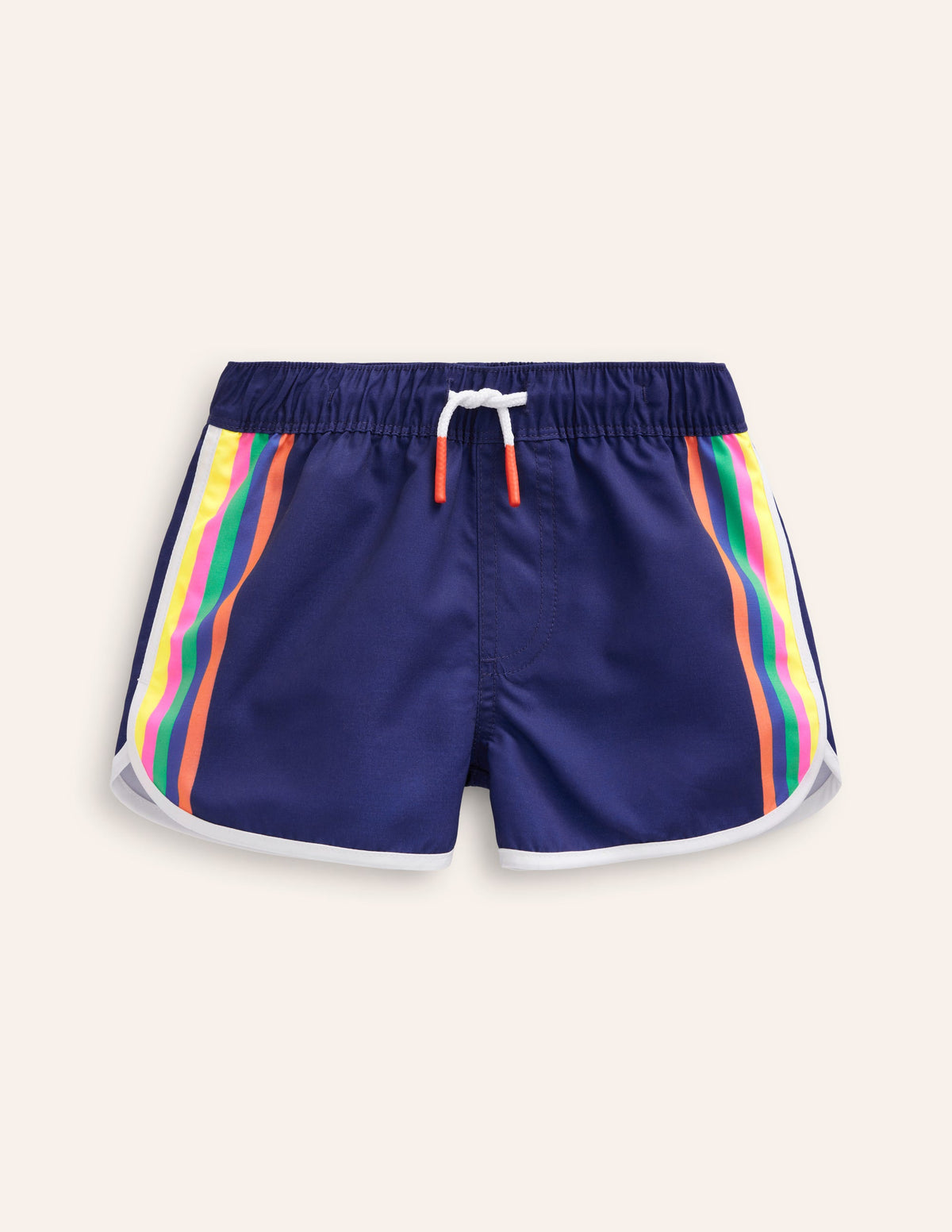 Surf Shorts-Navy Multi Stripe - Image 1