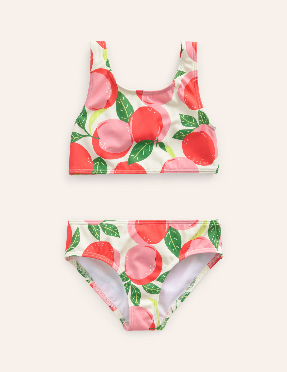 Fun Printed Bikini-Provence Dusty Pink Peaches - Image 1