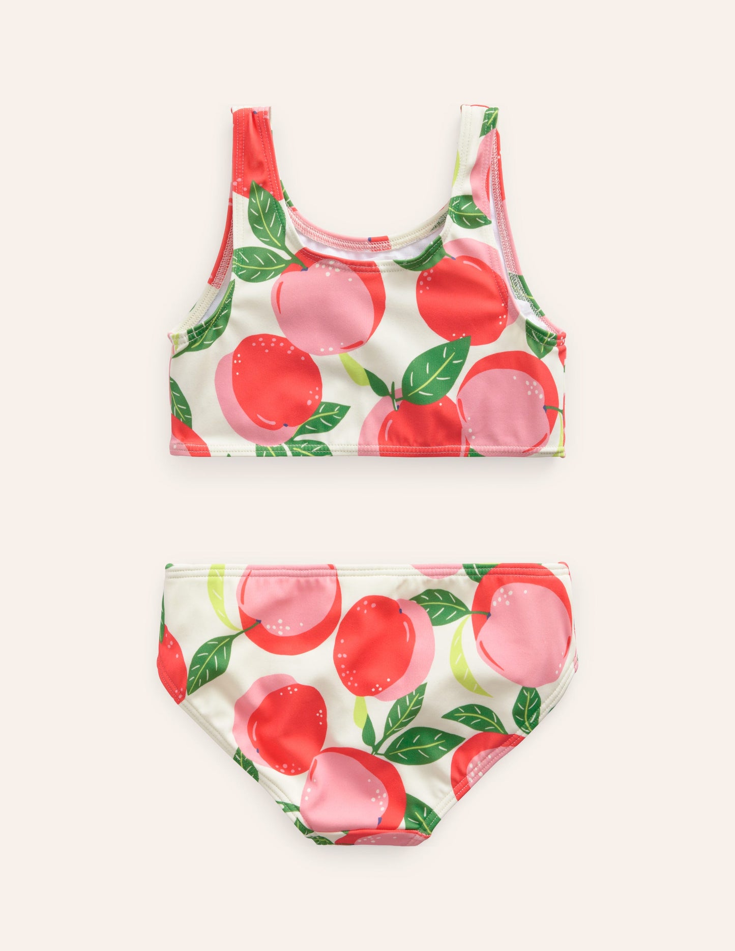 Fun Printed Bikini-Provence Dusty Pink Peaches