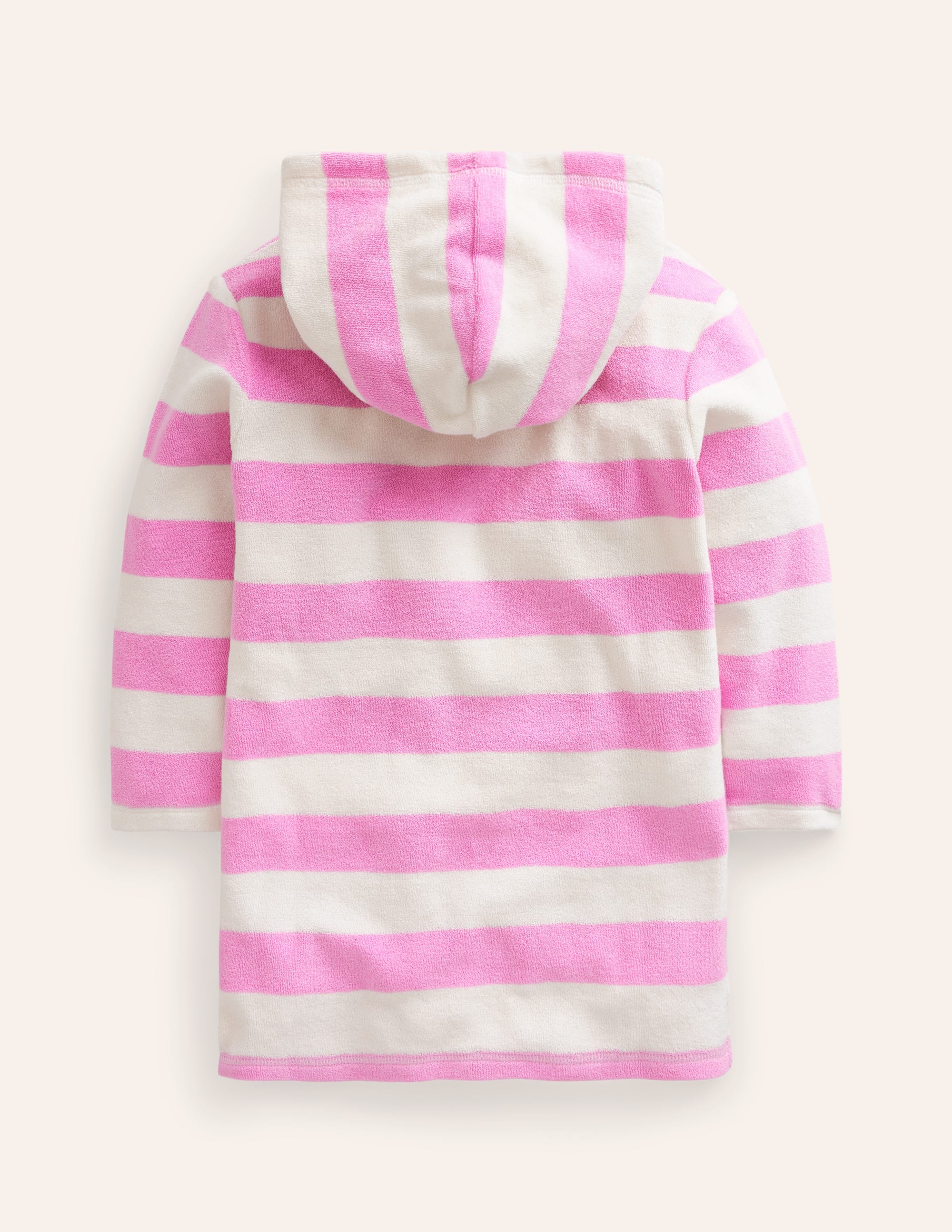Appliqué Towelling Throw-On-Pink/Vanilla Pod Ice Creams - Image 2