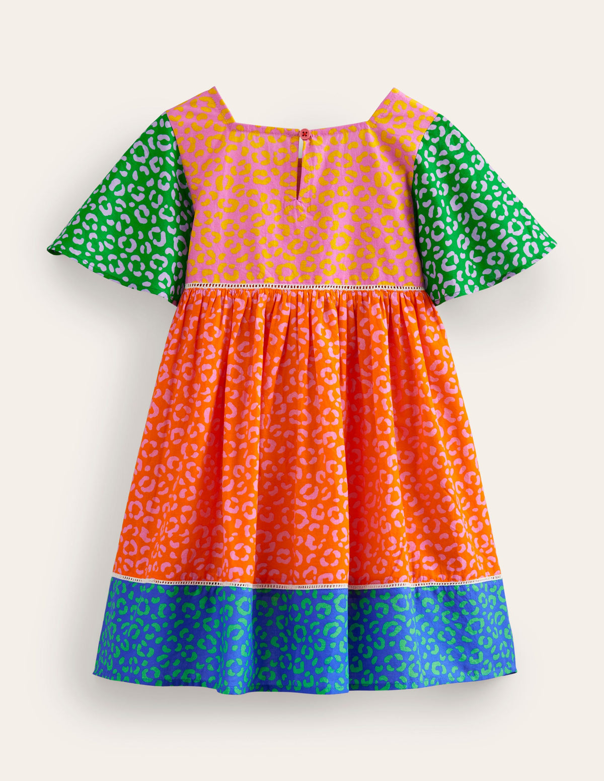 Lightweight Holiday Dress-Multi Leopard Print-2