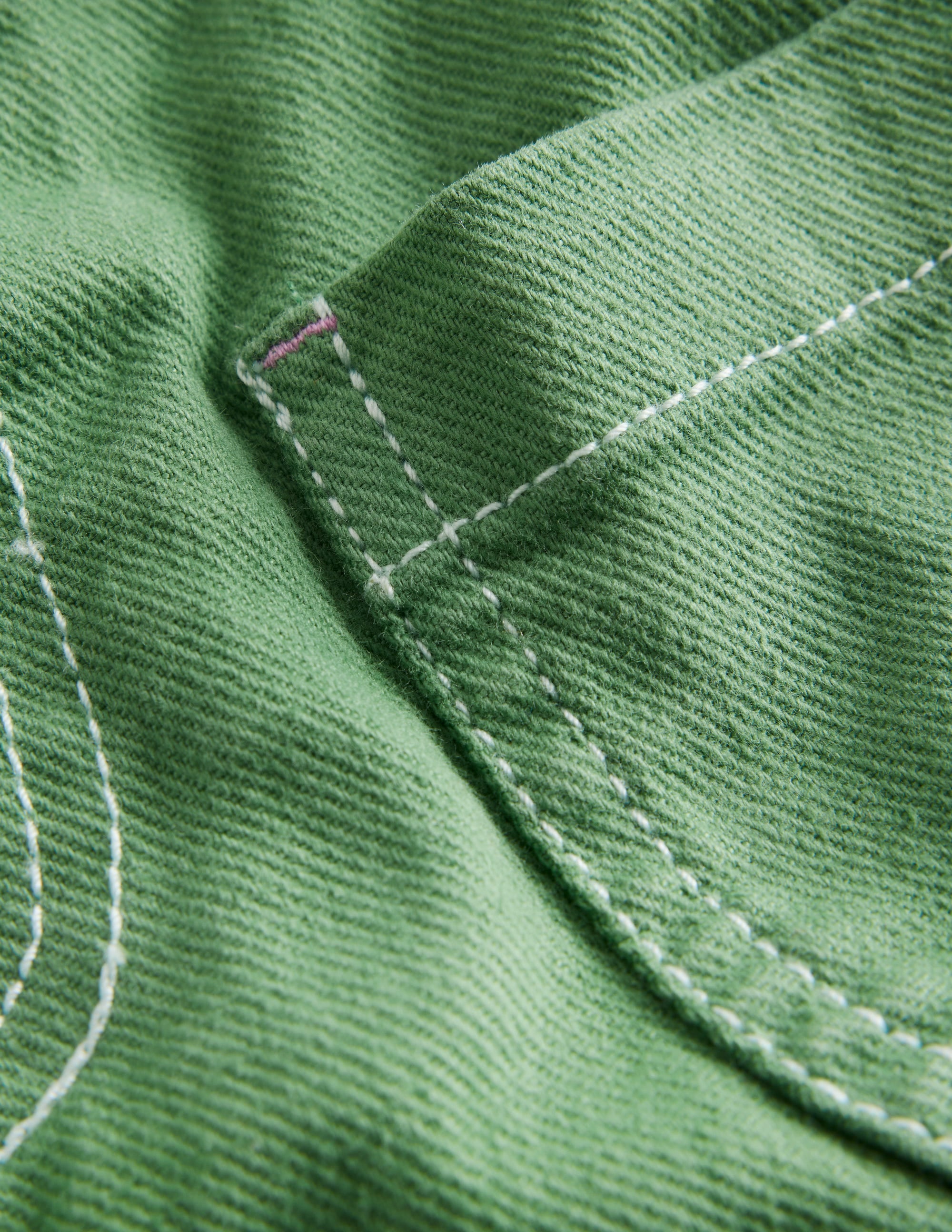 High Waisted Shorts-Shamrock Green - Image 3