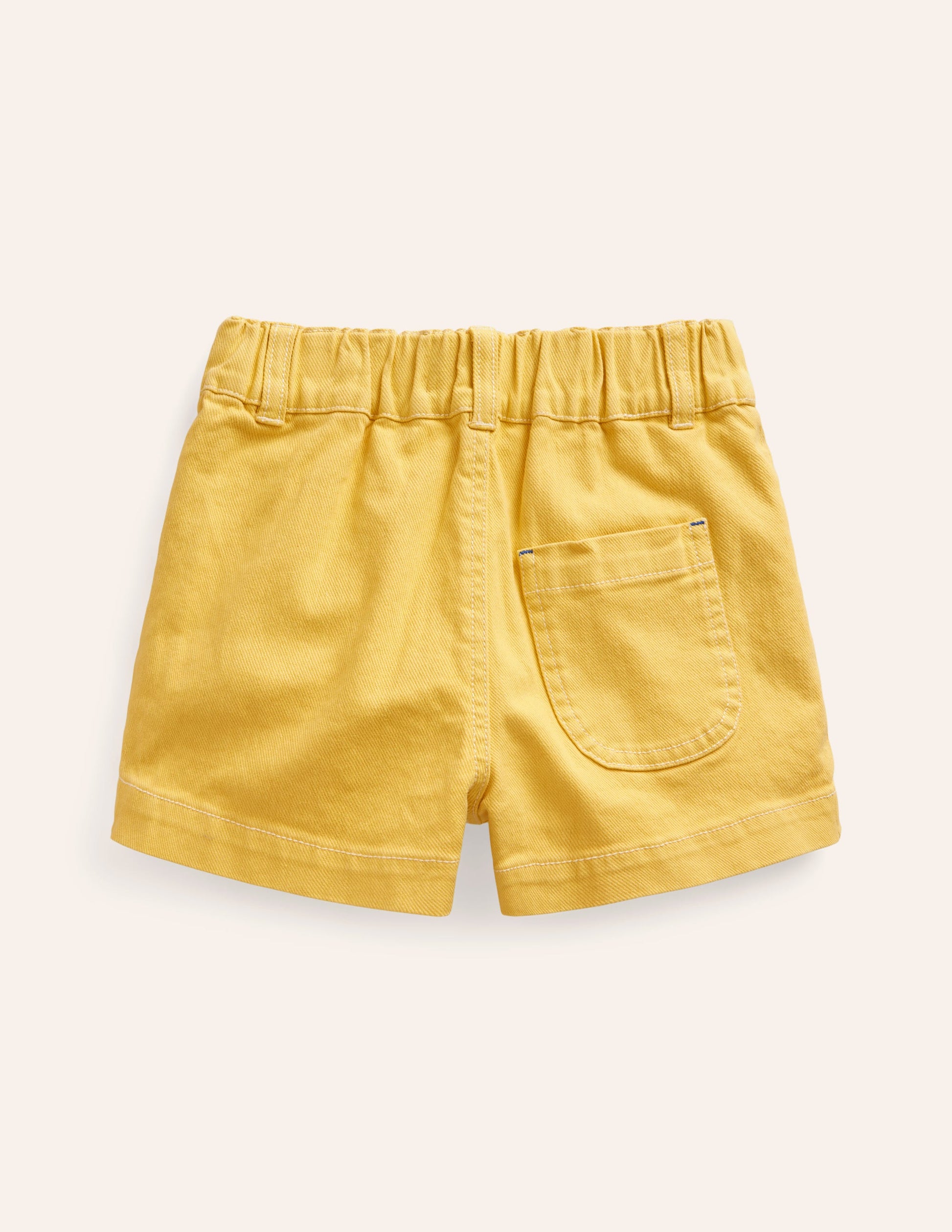 High Waisted Shorts-Lemon-2