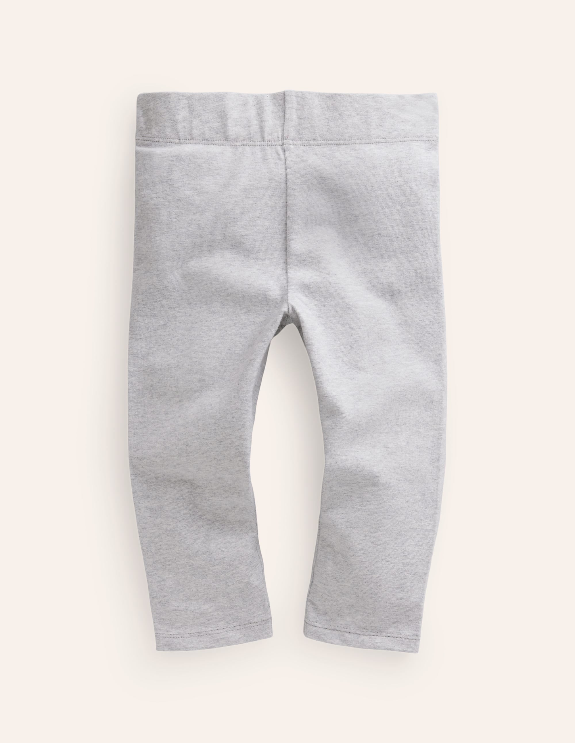Cropped Leggings-Grey Marl - Image 1