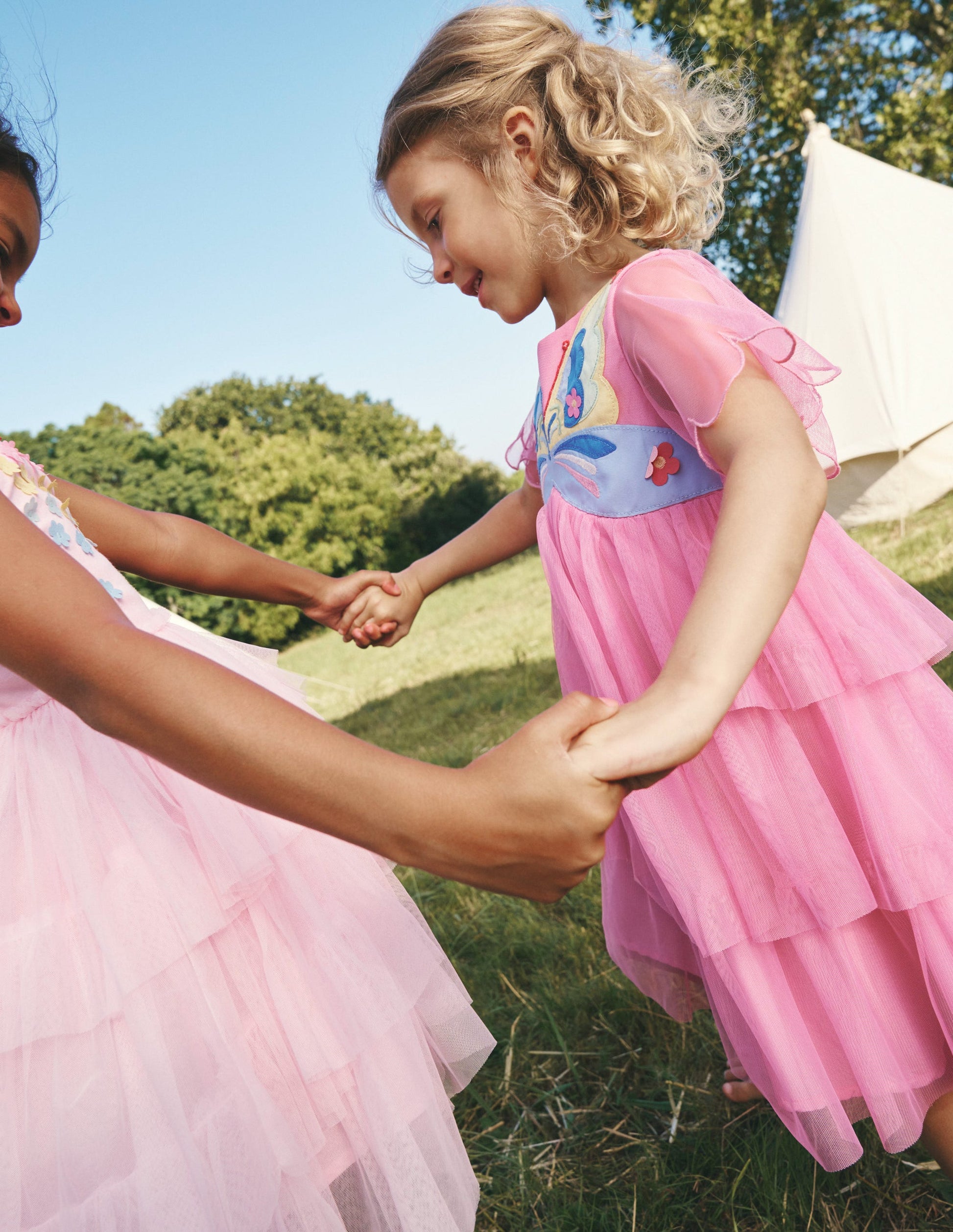 Butterfly Bodice Tulle Dress-Formica Pink Butterfly-4