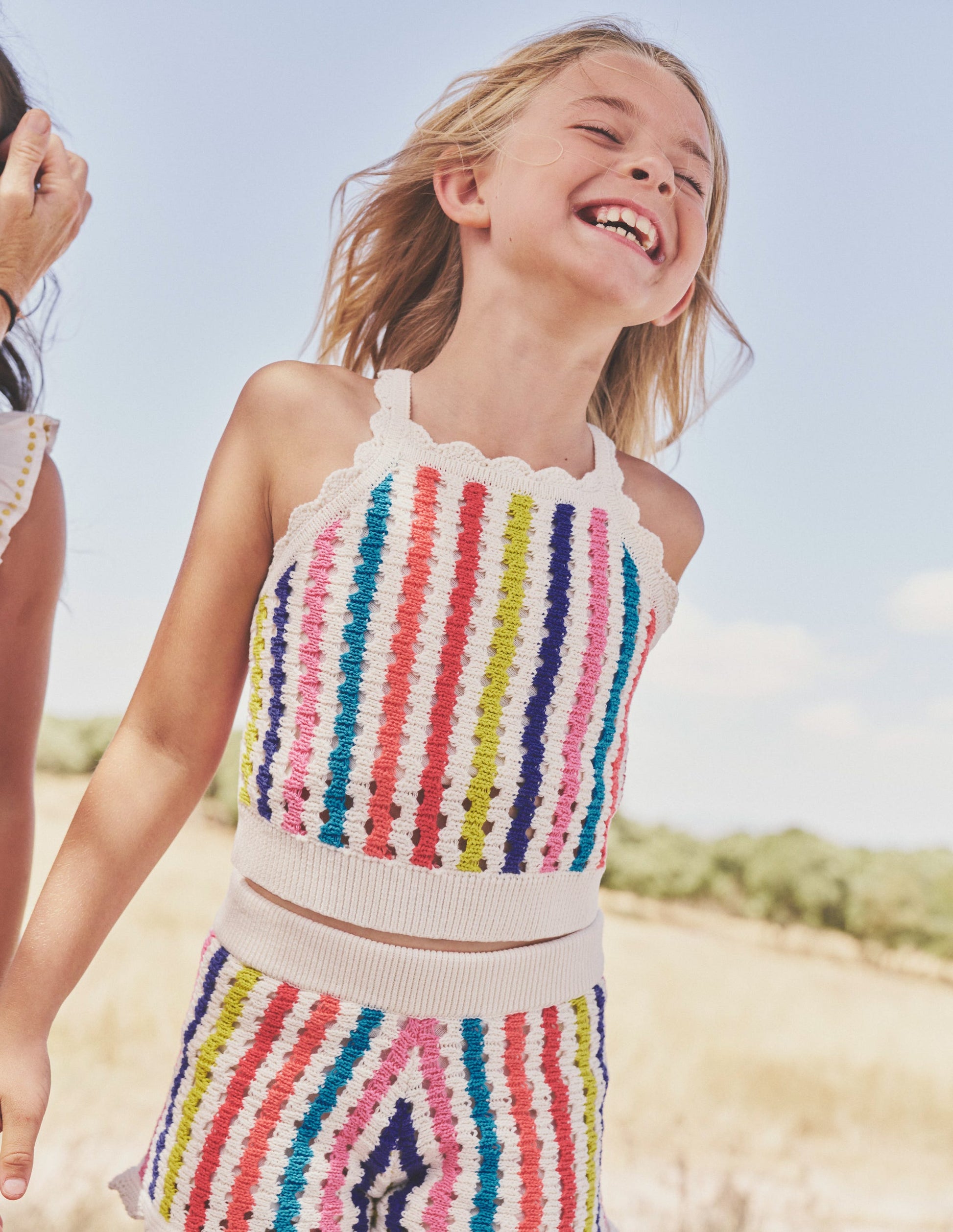 Stripe Knitted Top-Multi Stripe-4