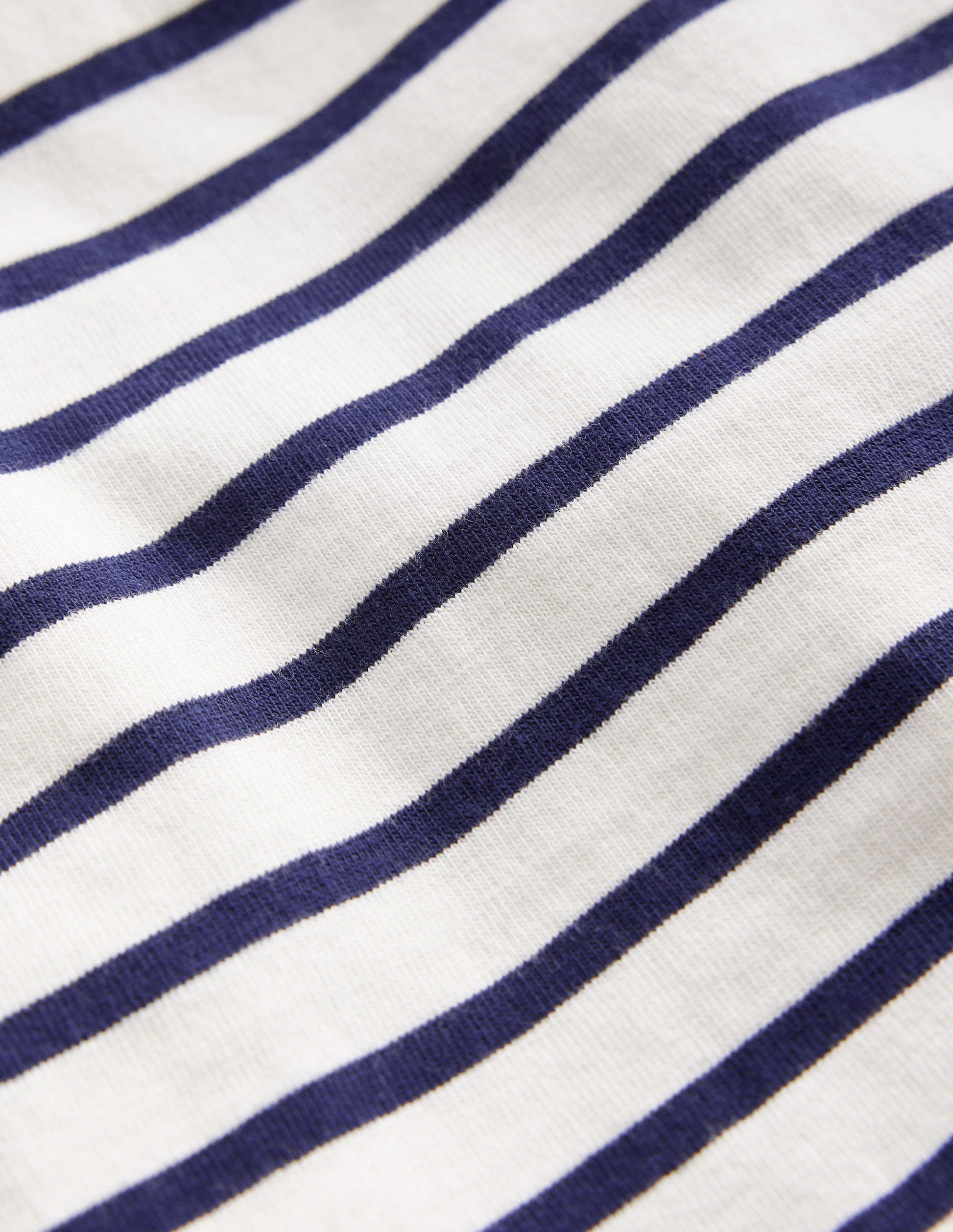 Short Sleeve Breton-Ivory/ College Navy-3