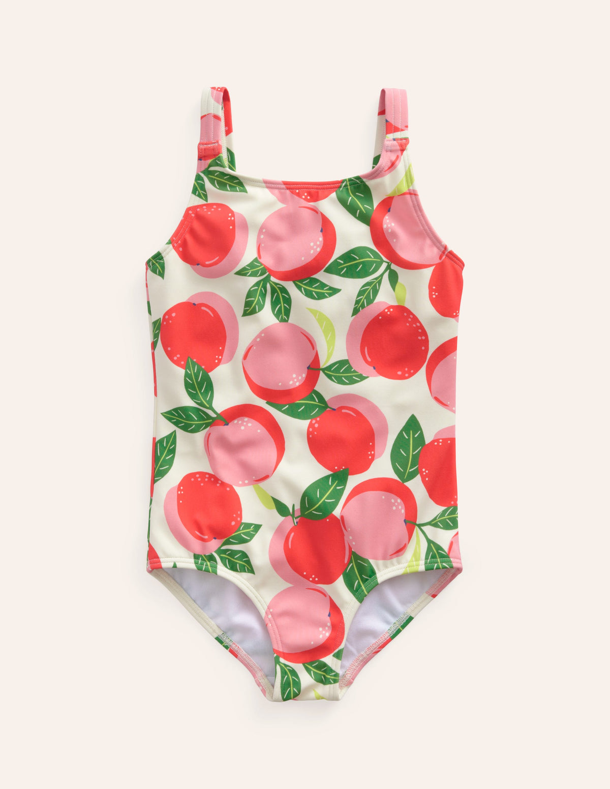 Fun Printed Swimsuit-Provence Dusty Pink Peaches - Image 1