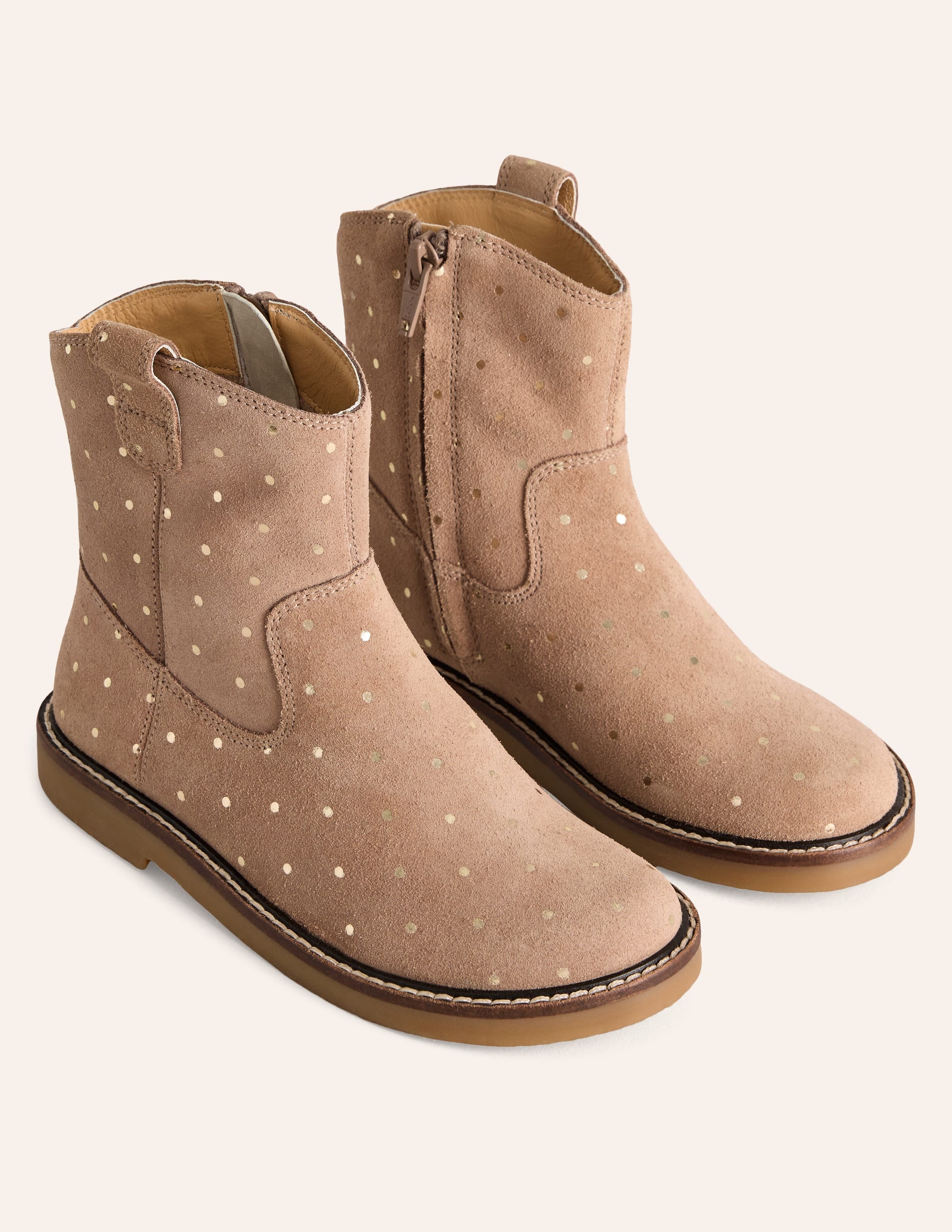 Ankle Boots-Taupe - Image 2
