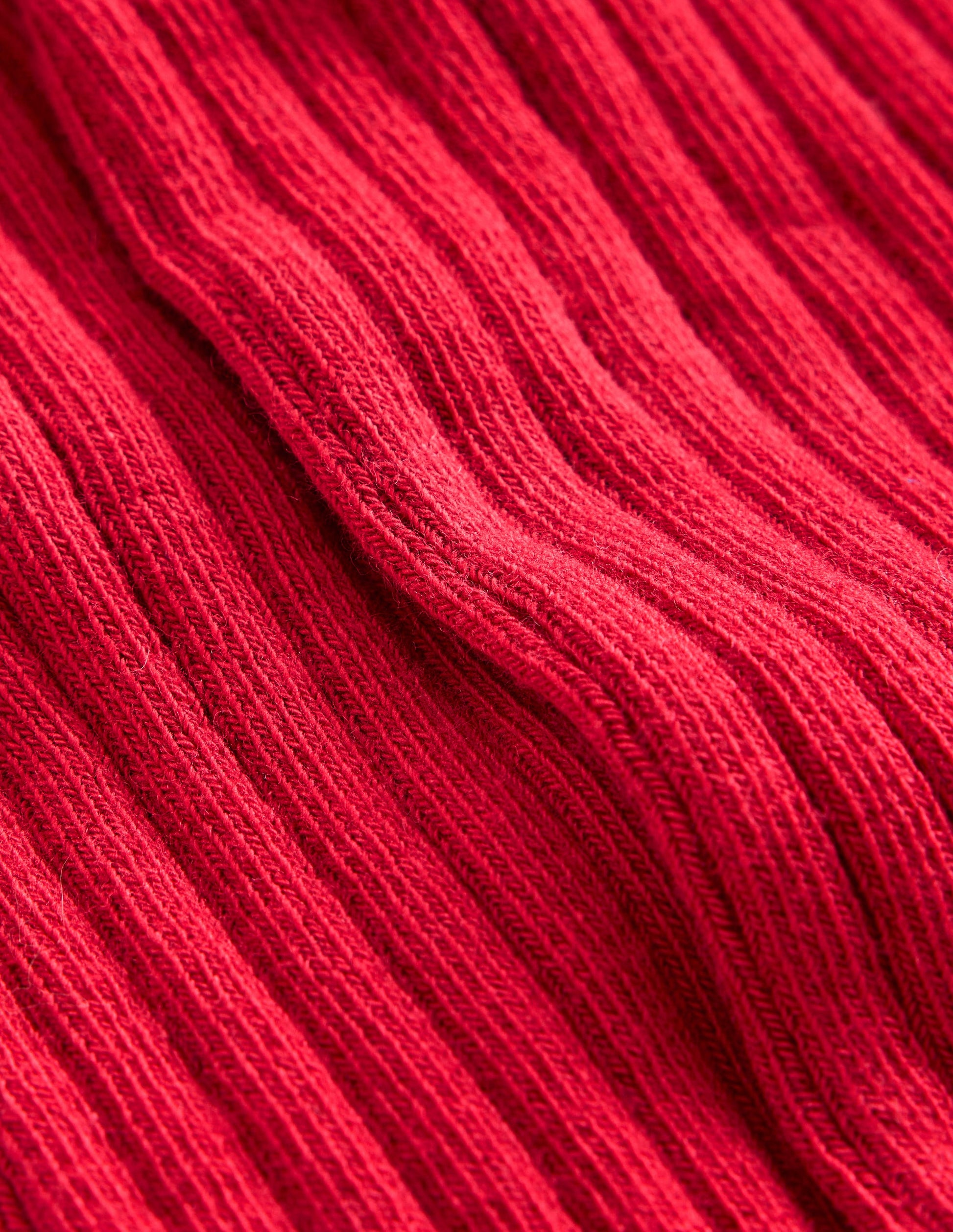Ribbed Tights-Carmine Red-2