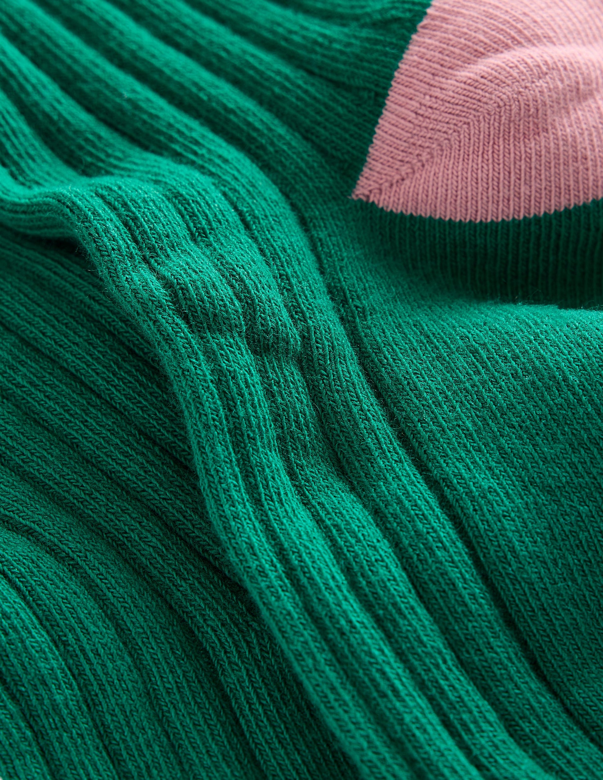 Ribbed Tights-Jewel Green-2