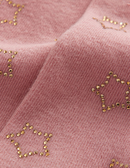 Tights for Girls-Rose Pink-2