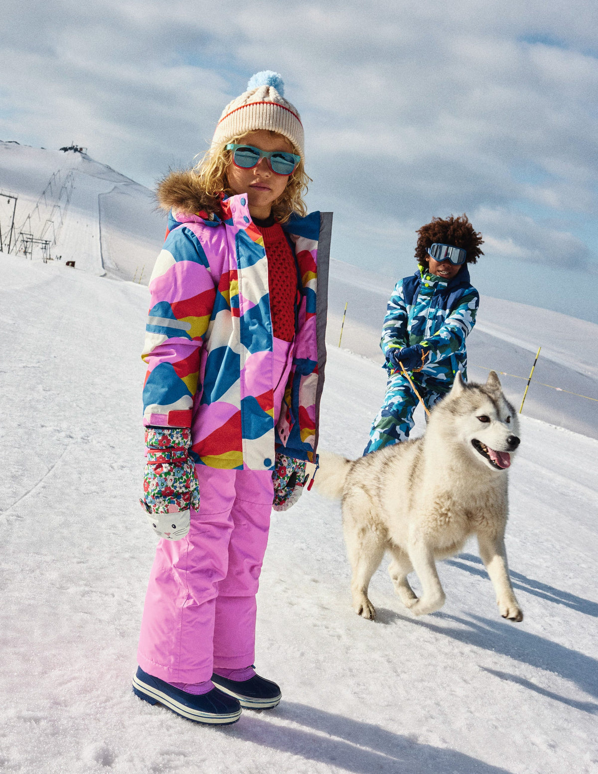 All Weather Waterproof Trouser-Cosmic Pink - Image 4