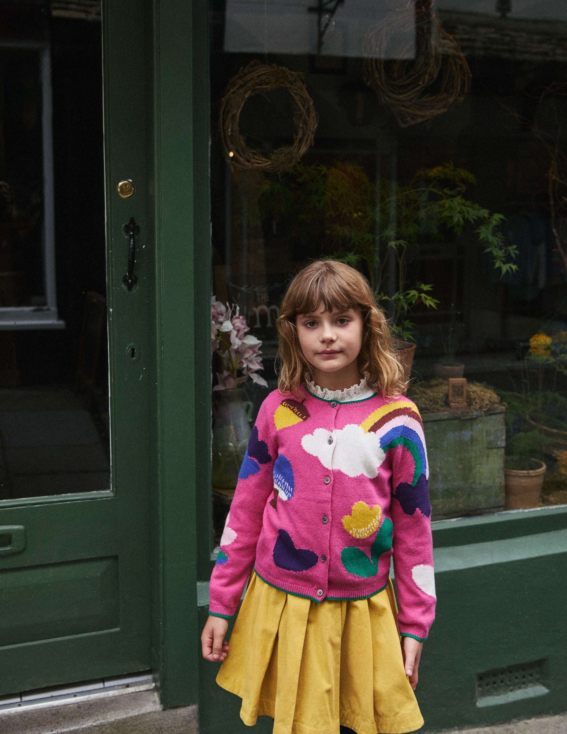 Joyful Cardigan-Tickled Pink-7