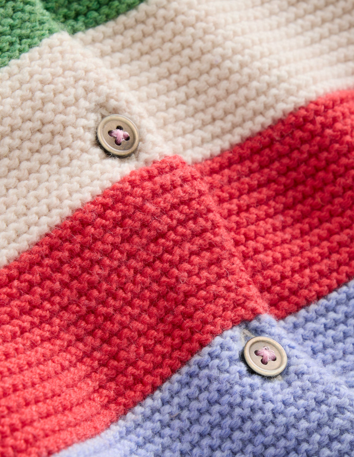 Textured Cardigan-Rainbow Multi Stripe-3