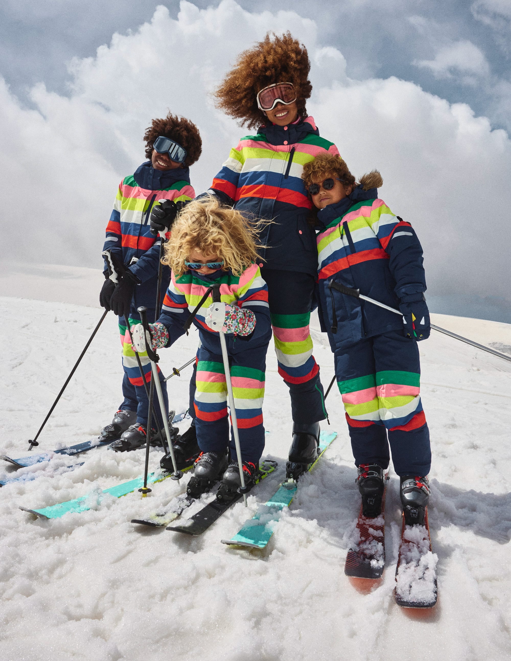 All-Weather Waterproof Coat-Rainbow Stripe - Image 6